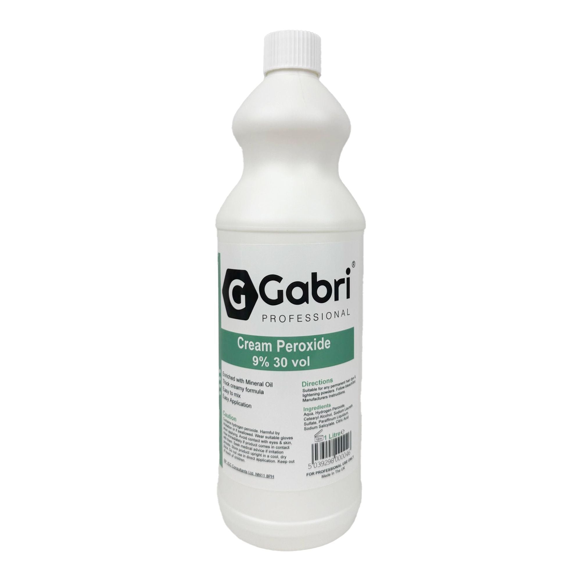 Gabri Professional - Cream Peroxide 9% 30 Vol 1000ml
