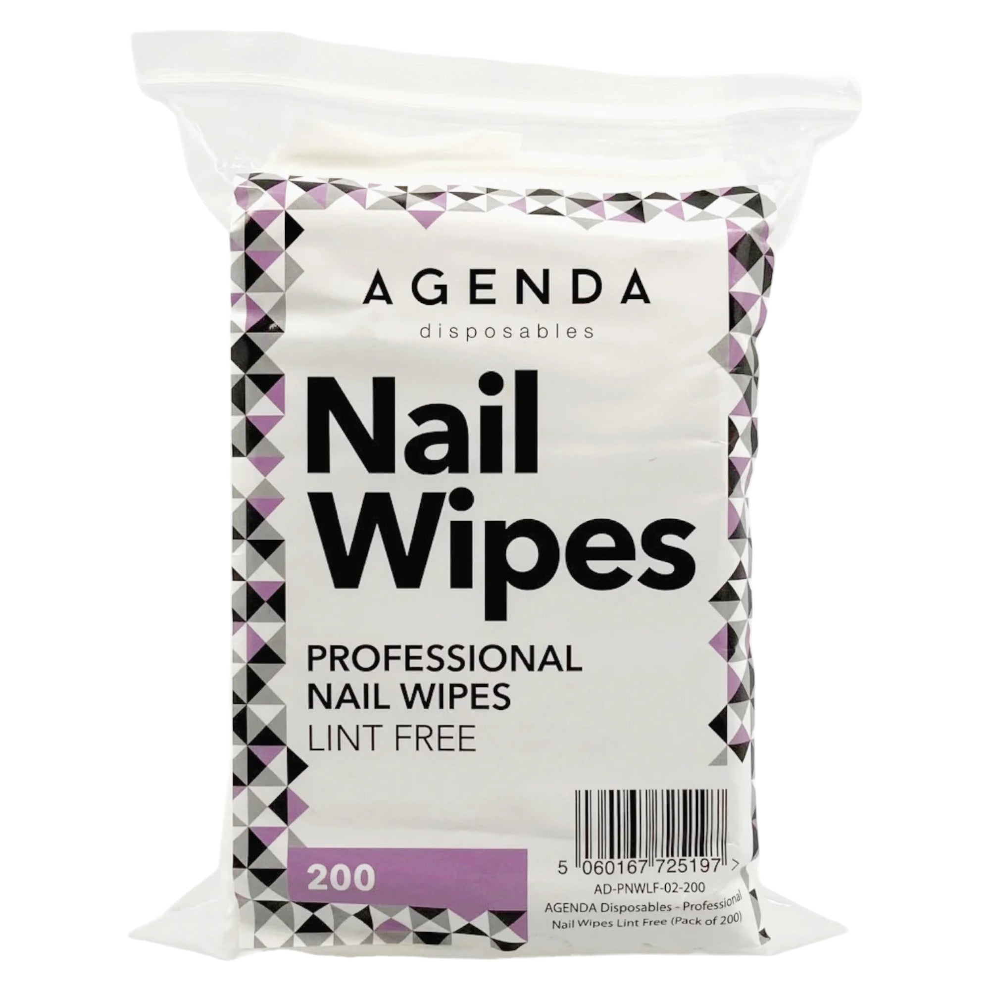 Agenda - Nail Wipes Lint Free 200s