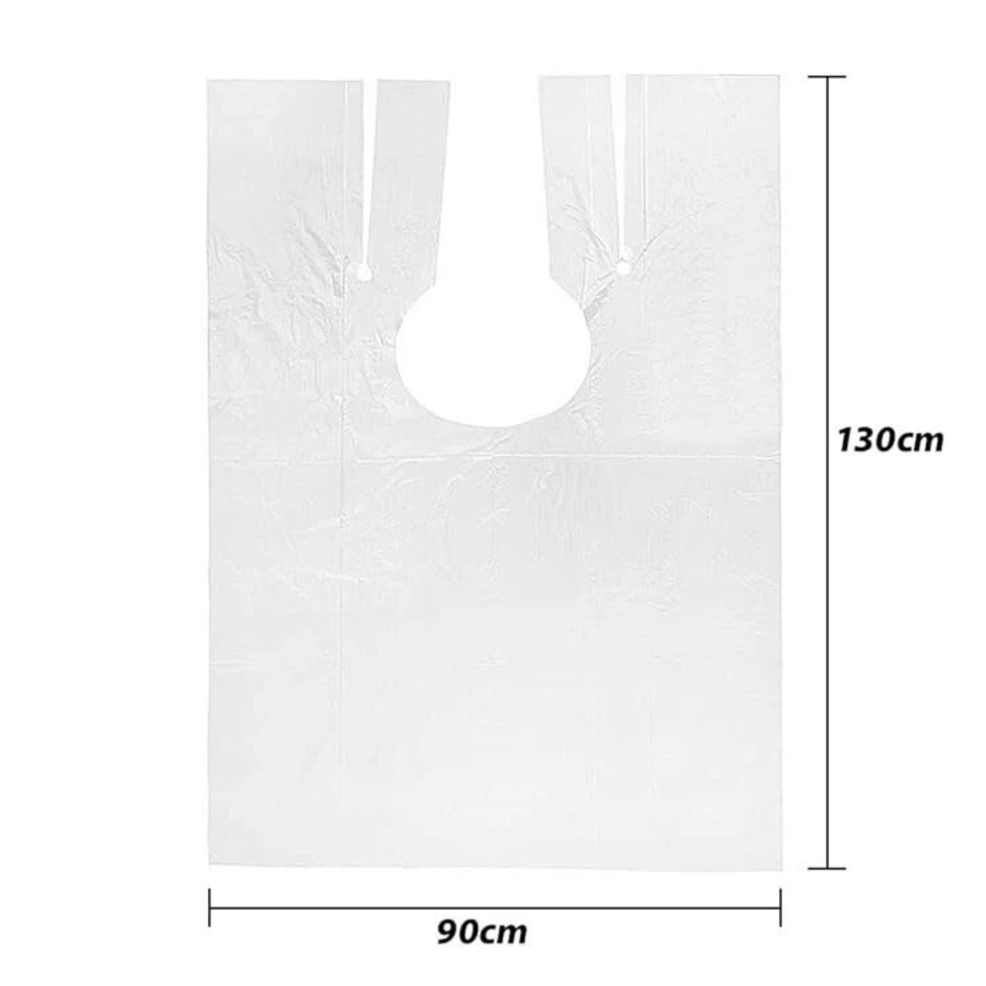 Agenda - Disposable Shoulder Capes Clear 100pcs