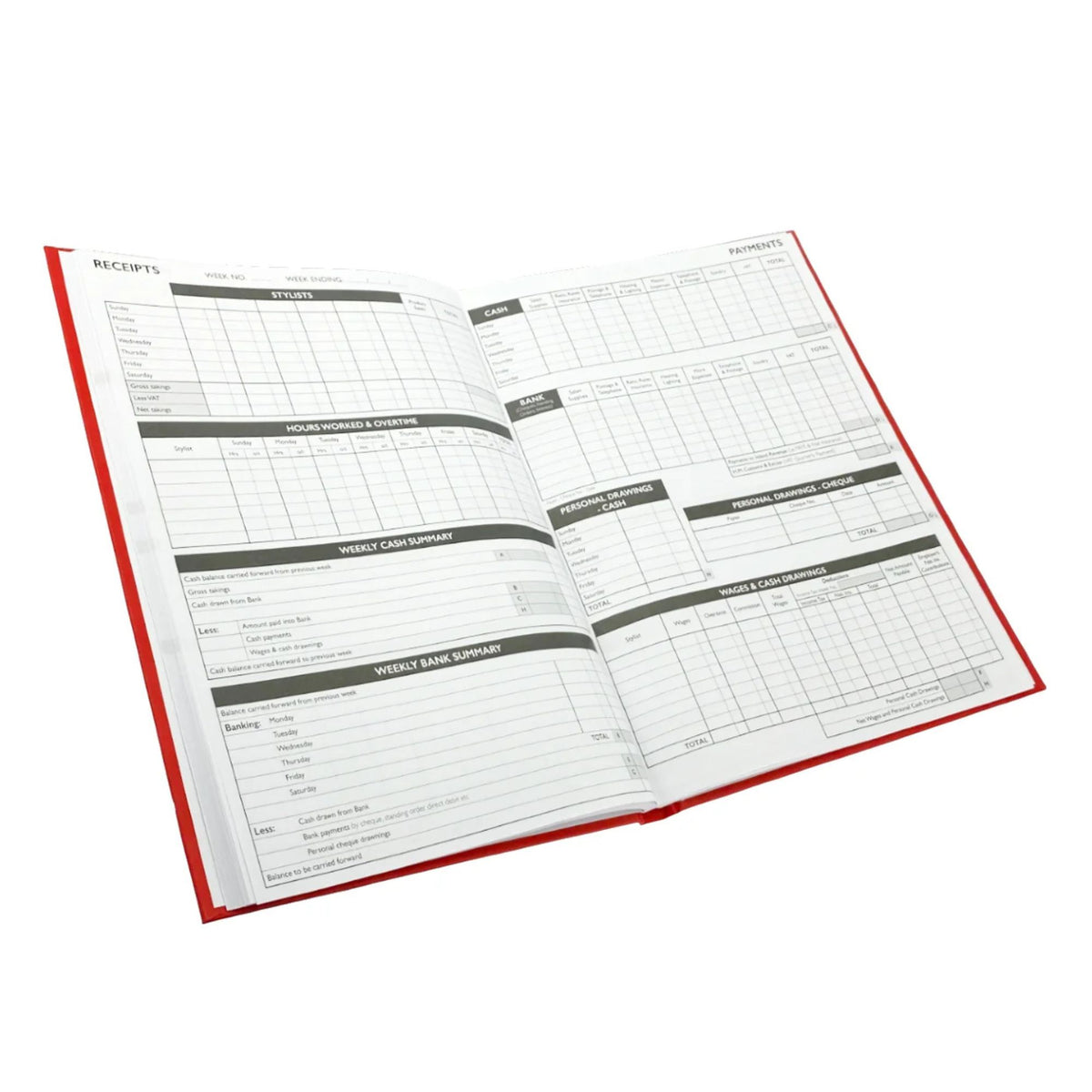 Agenda - Salon Account Book