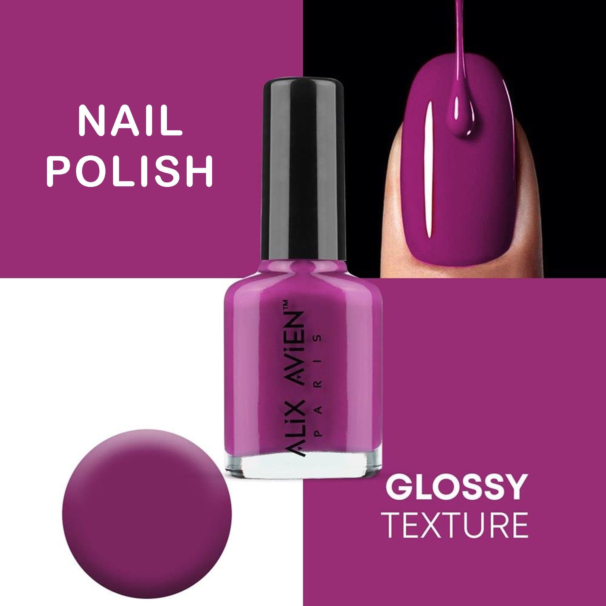 Alix Avien - Nail Polish No.19 (Light Purple)