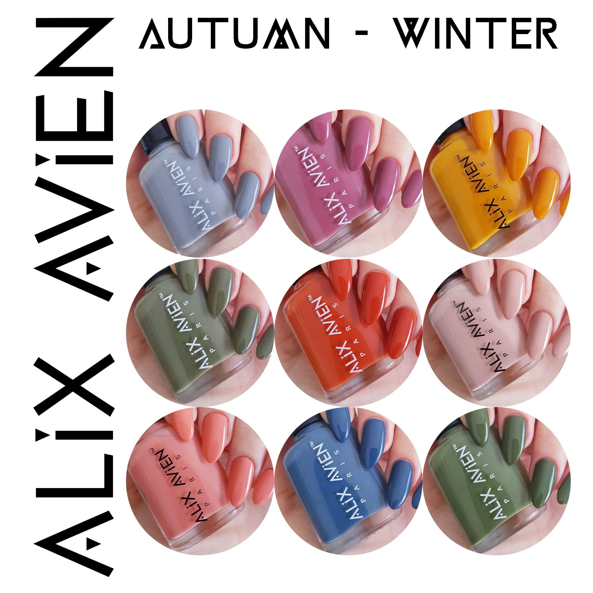 Alix Avien - Nail Polish No.54 (Purple Candy) - Eson Direct