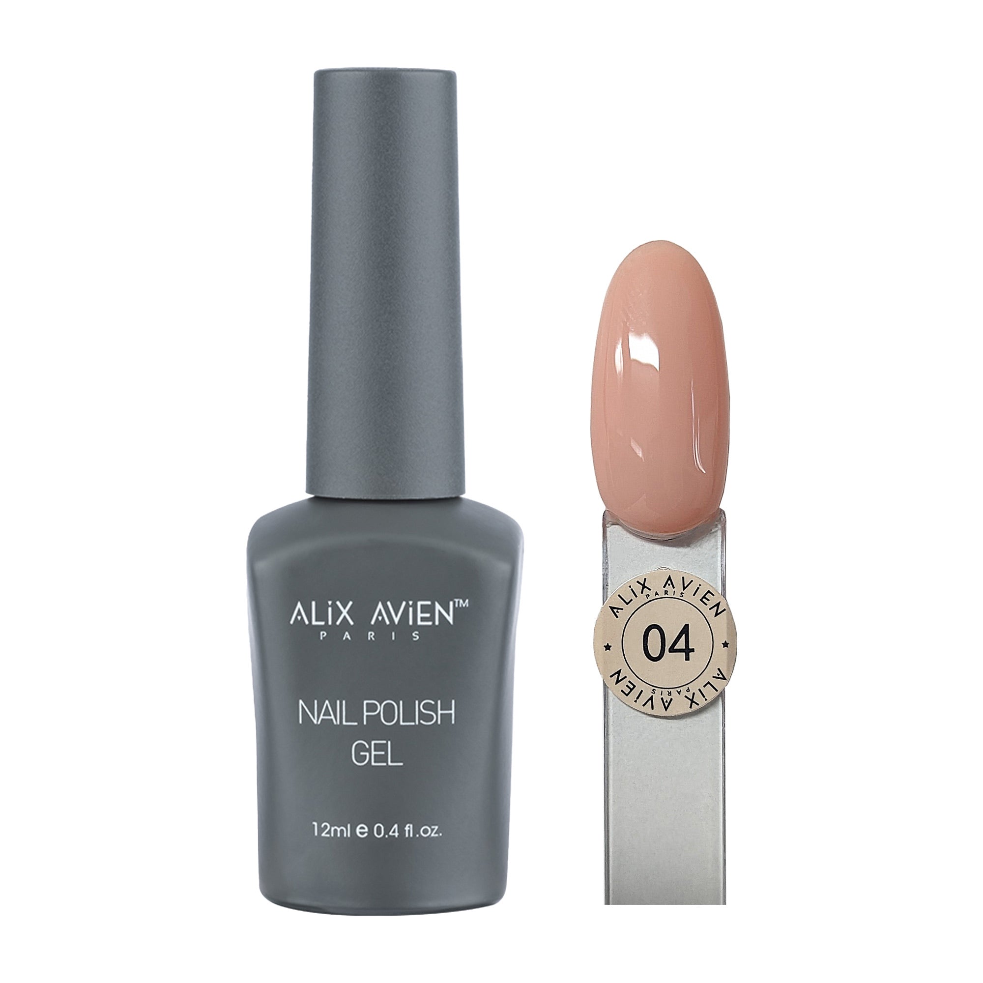 Alix Avien - Nail Polish Gel No.04 (Satin Sand)