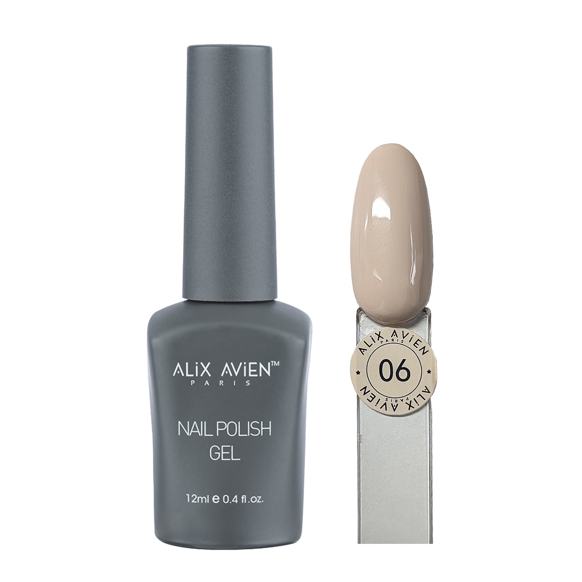Alix Avien - Nail Polish Gel No.06 (Vanilla Bean)