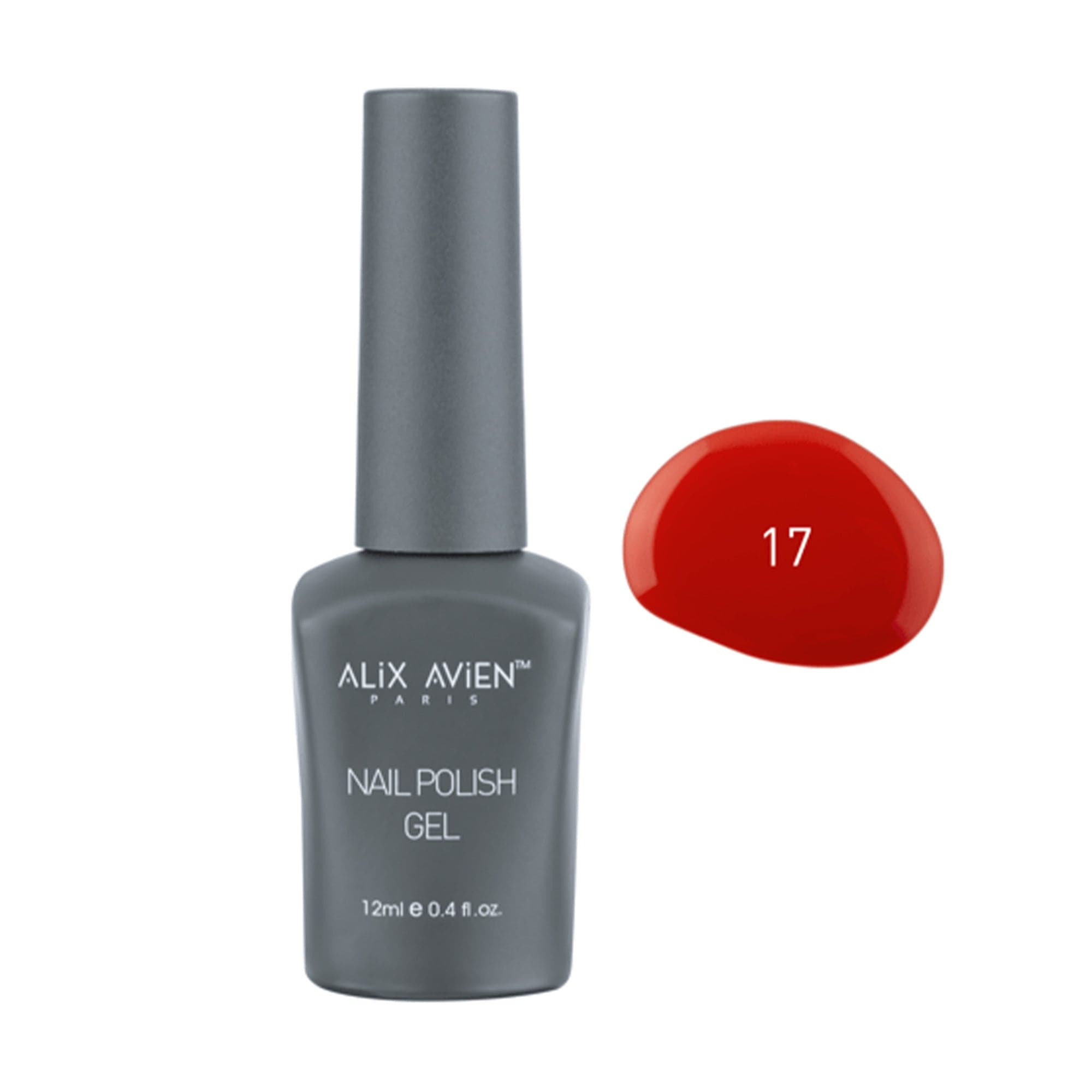 Alix Avien - Nail Polish Gel No.17 (Ripe Raspberry)