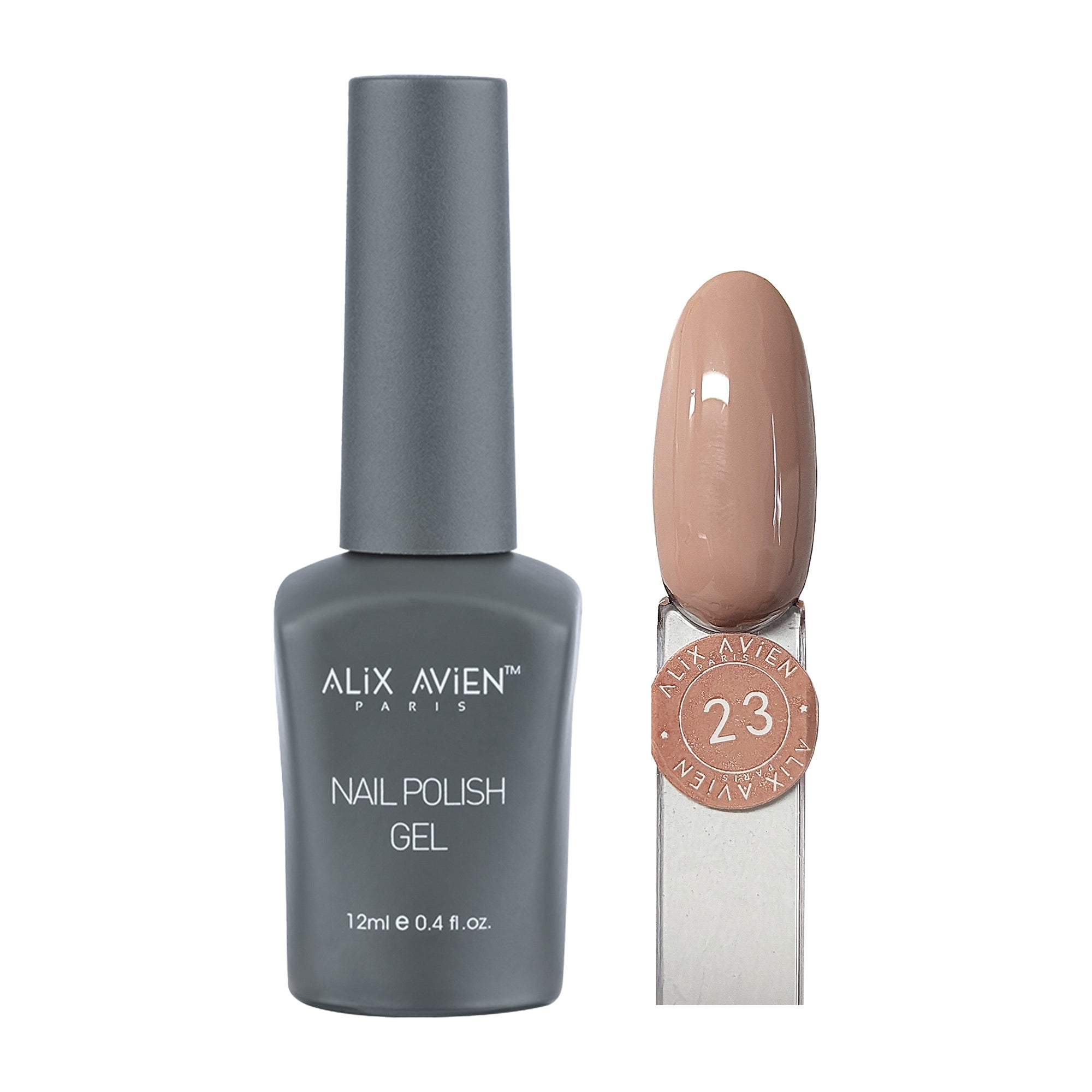 Alix Avien - Nail Polish Gel No.23 (Earth Nude) - Eson Direct