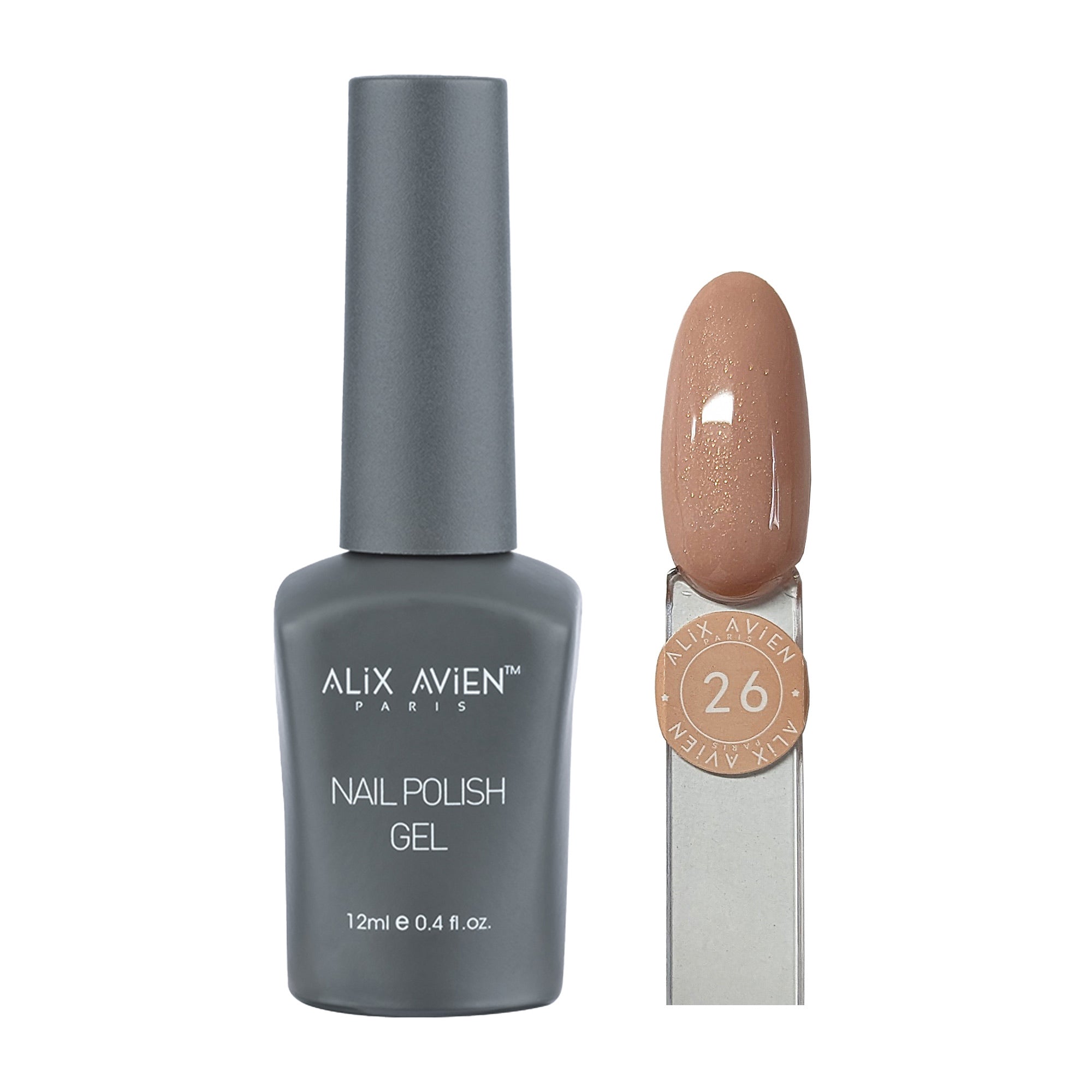 Alix Avien Nail Polish Gel Nude Collection