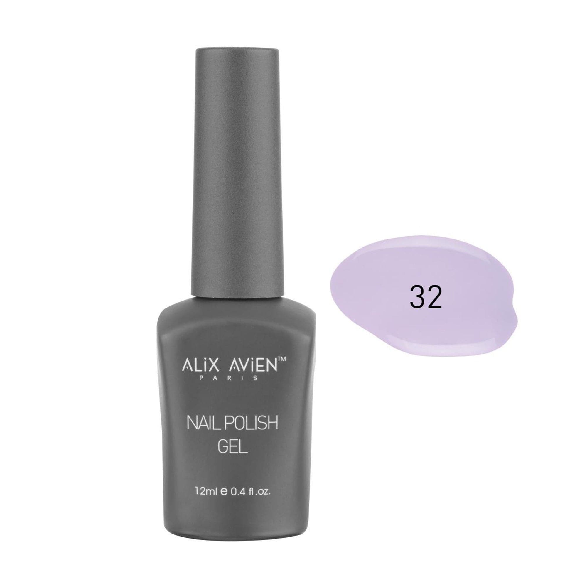 Alix Avien - Nail Polish Gel No.32 (Sweet Lilac) - Eson Direct