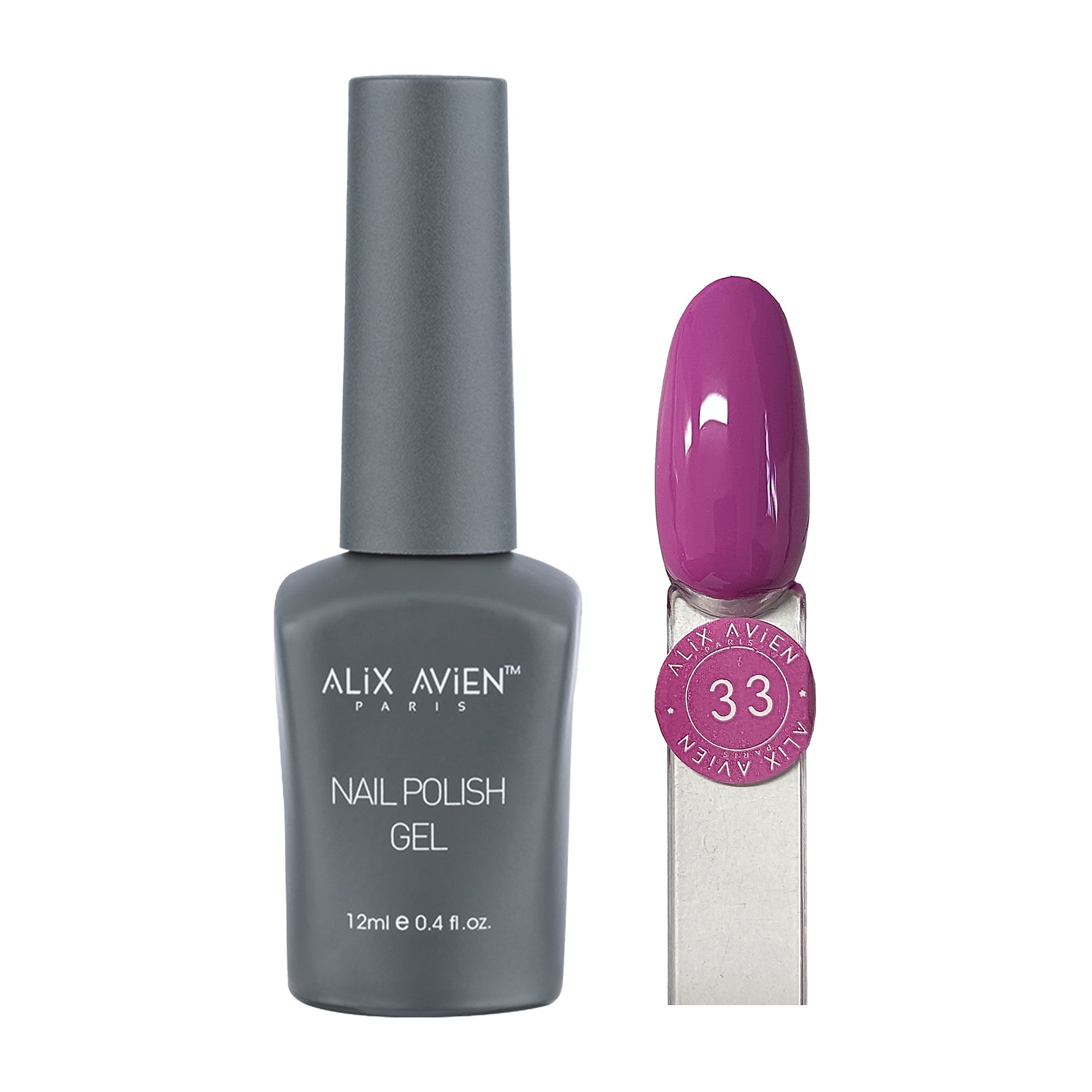 Alix Avien - Nail Polish Gel No.33 (Orchid Bloom) - Eson Direct