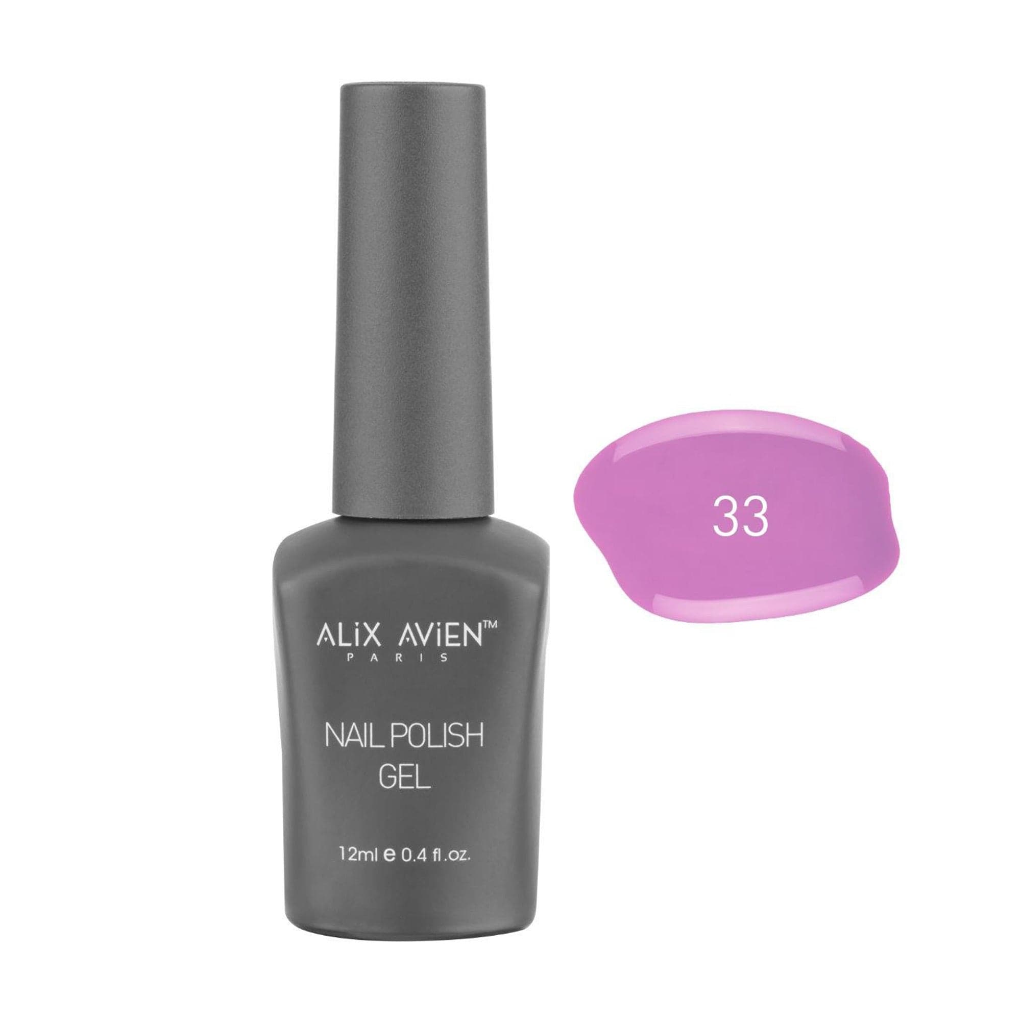 Alix Avien - Nail Polish Gel No.33 (Orchid Bloom) - Eson Direct