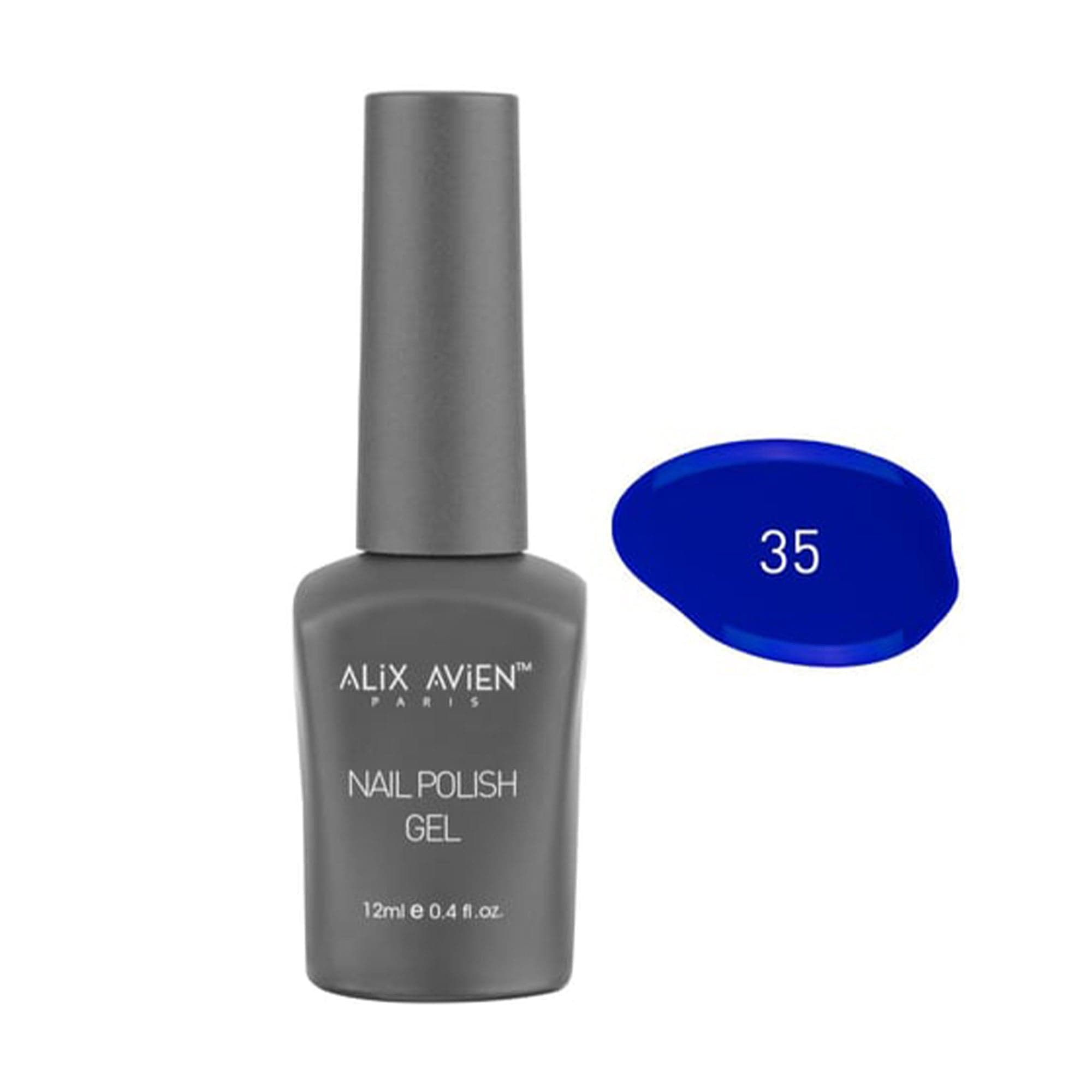 Alix Avien - Nail Polish Gel No.35 (Blueberry Splash) - Eson Direct