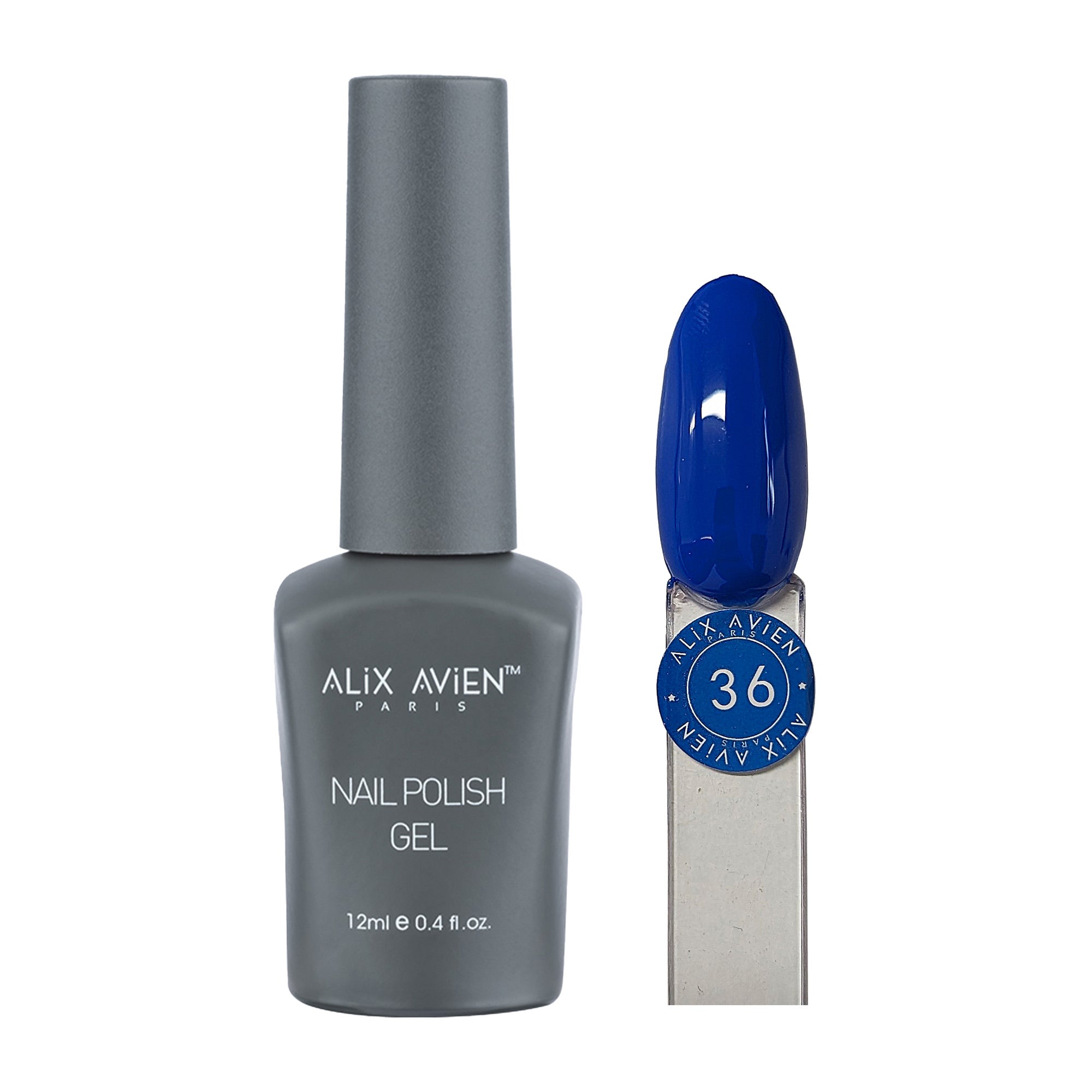 Alix Avien - Nail Polish Gel No.36 (Deep Blue) - Eson Direct