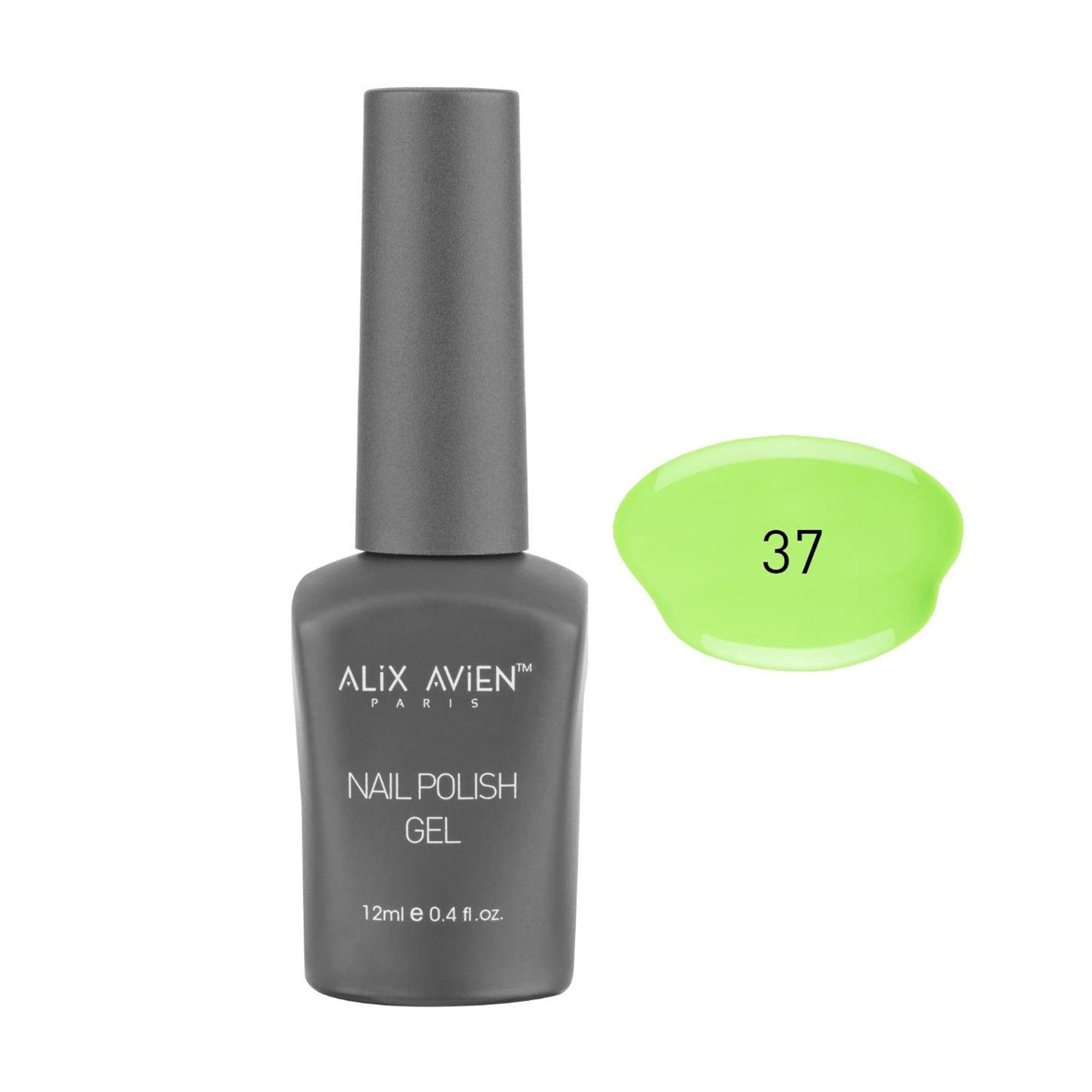 Alix Avien - Nail Polish Gel No.37 (Pastel Green) - Eson Direct