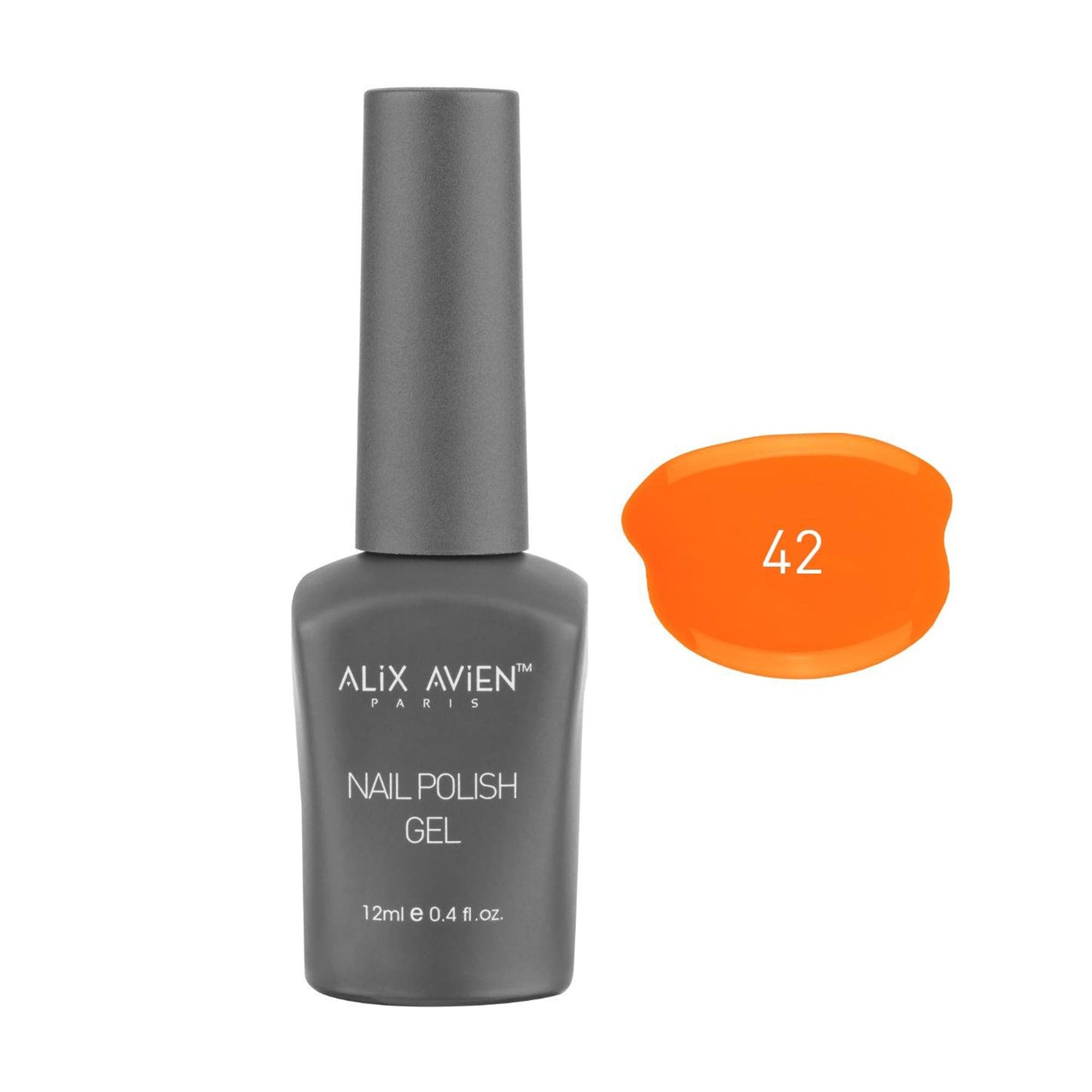 Alix Avien - Nail Polish Gel No.42 (Orange) - Eson Direct