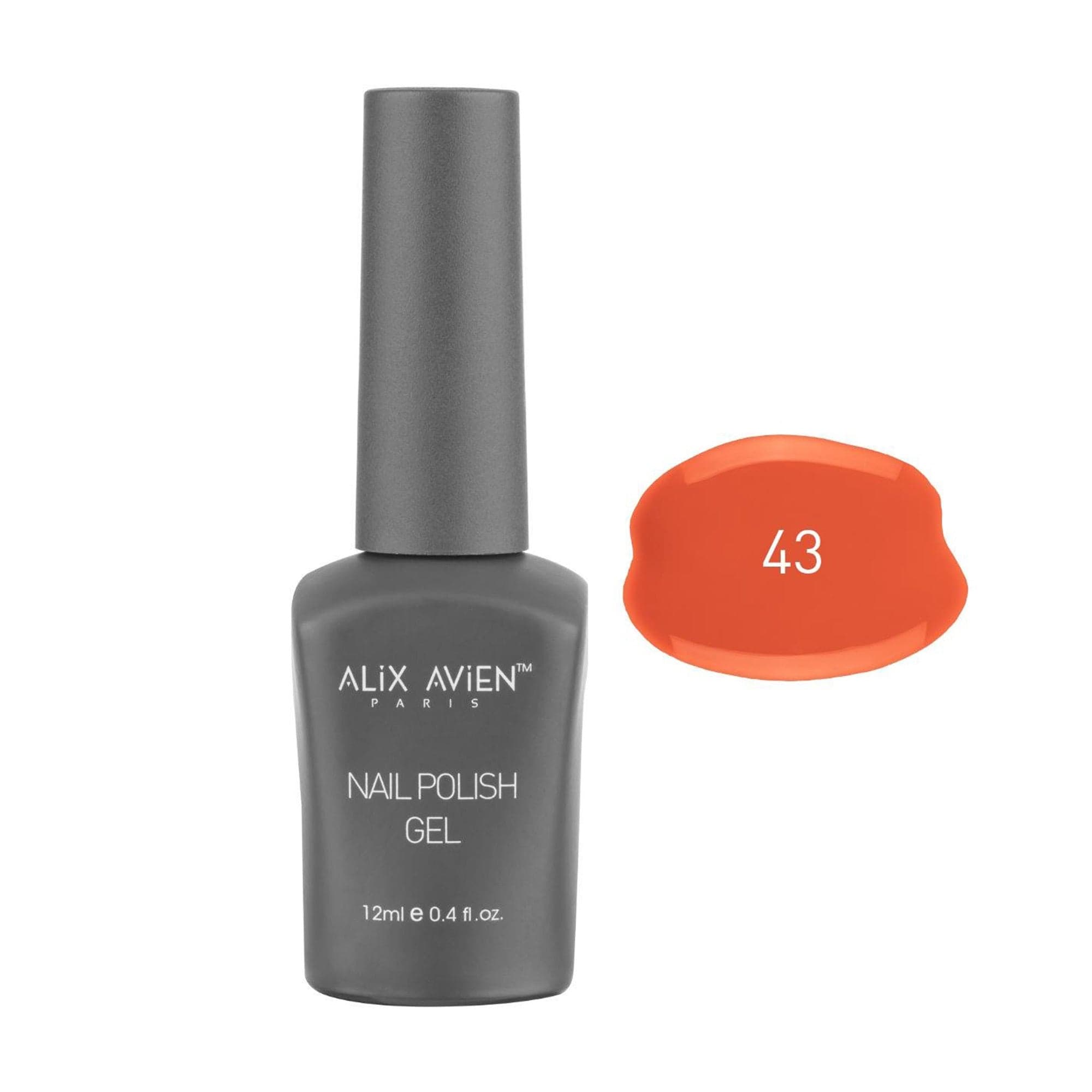 Alix Avien - Nail Polish Gel No.43 (Coral) - Eson Direct