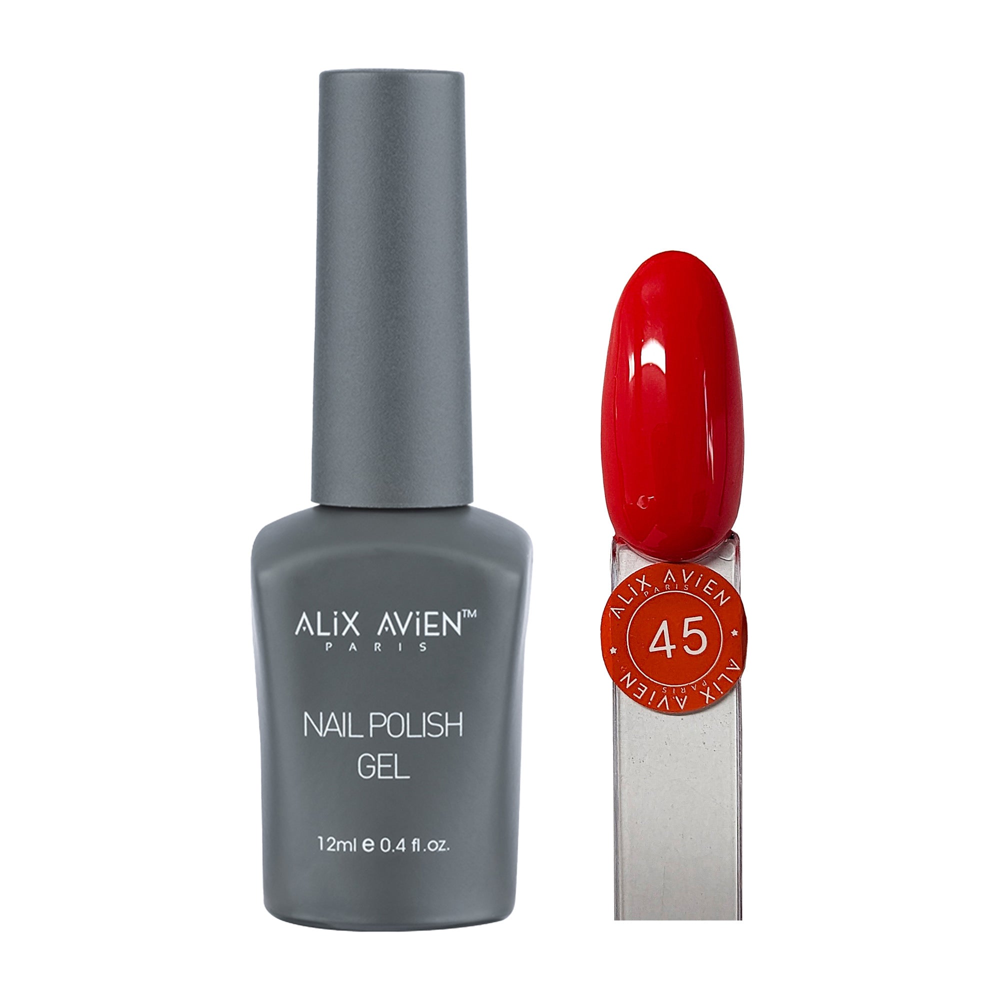 Alix Avien - Nail Polish Gel No.45 (Red)