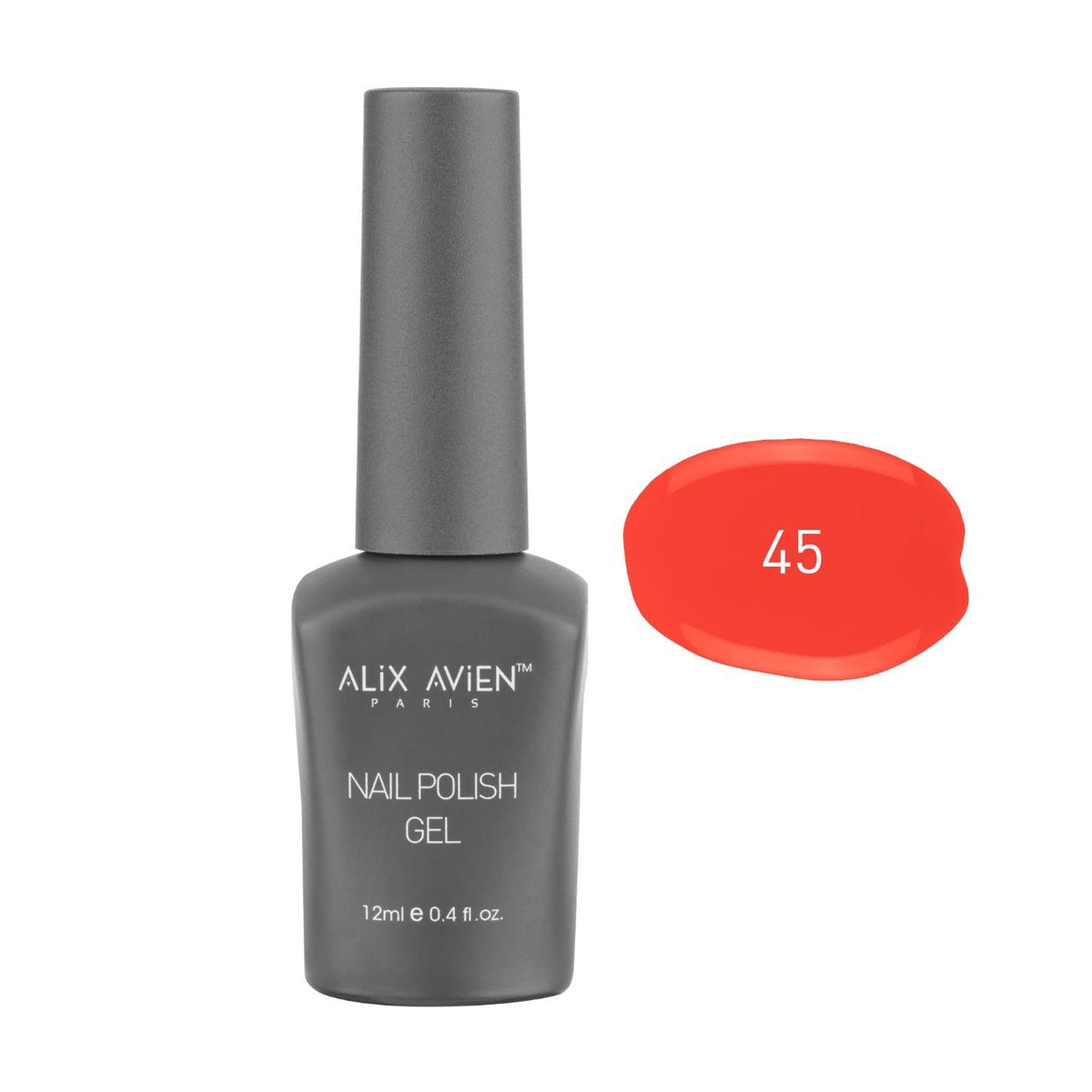 Alix Avien - Nail Polish Gel No.45 (Red) - Eson Direct