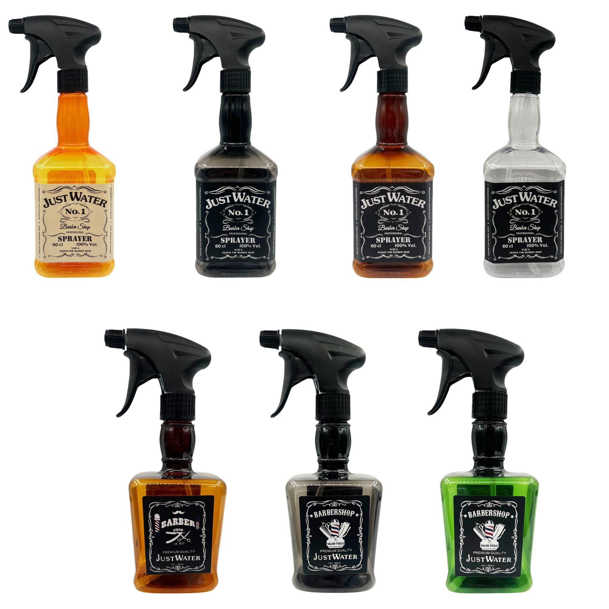 Eson - Water Spray Bottle Whiskey-Style Ultra Fine Mist Sprayer 600ml