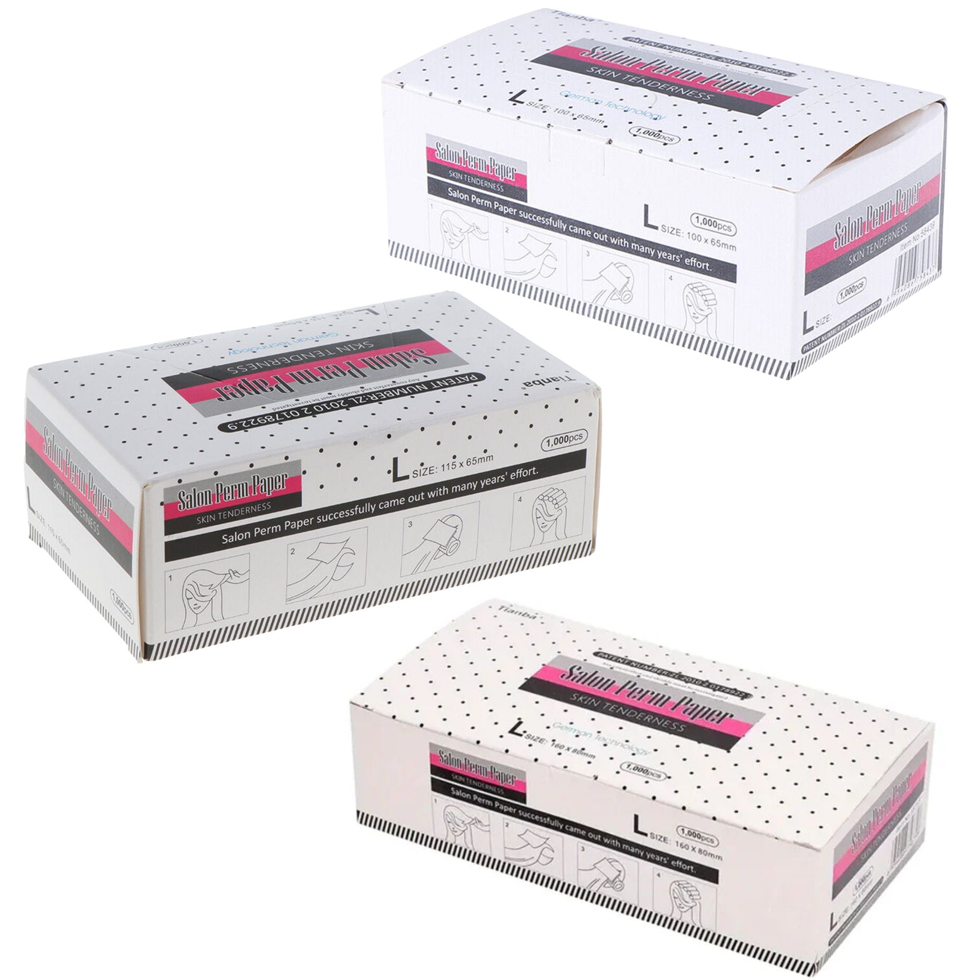 Eson - Perm End Papers 1000pcs