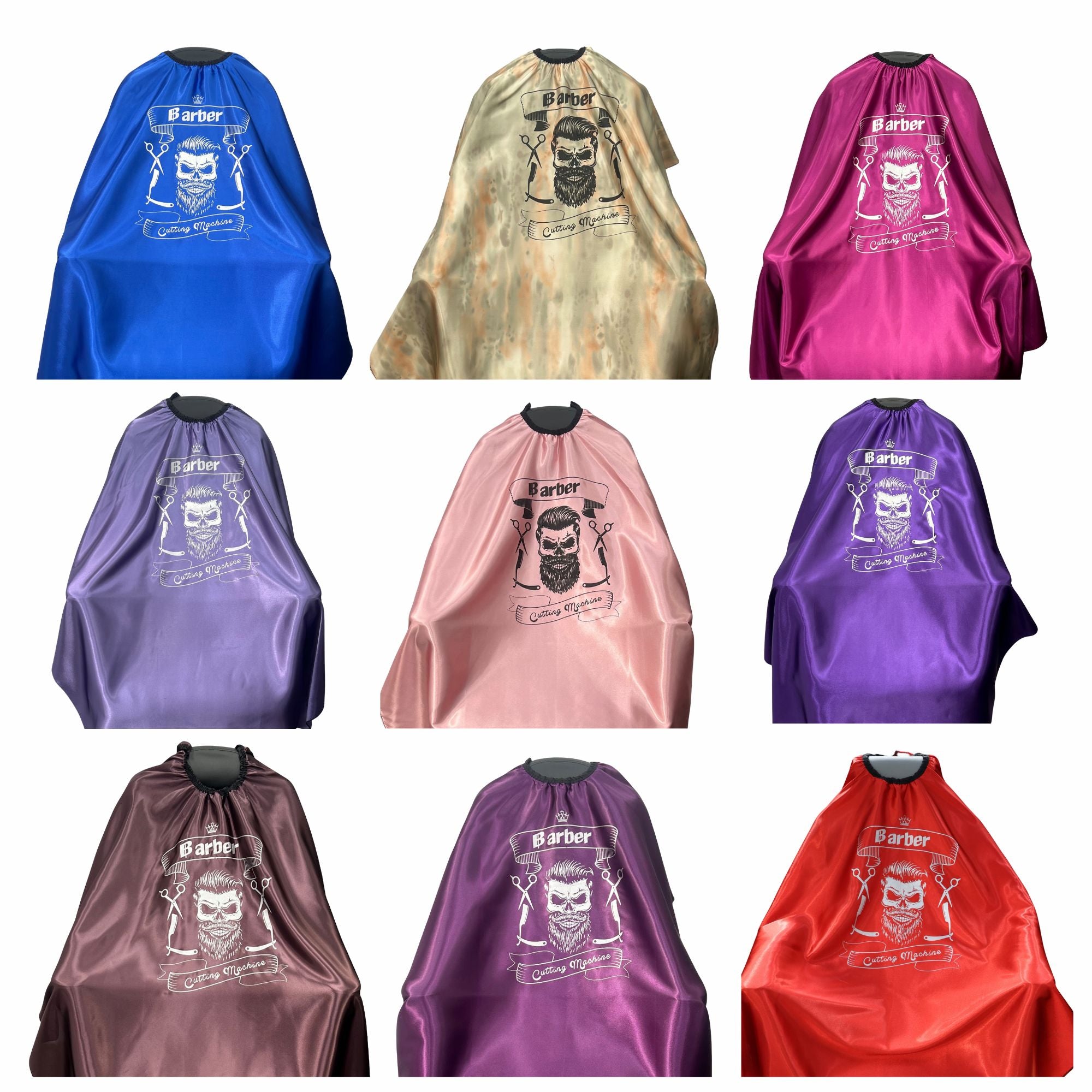 Gabri - Hair Cutting Capes & Gowns Skull Series