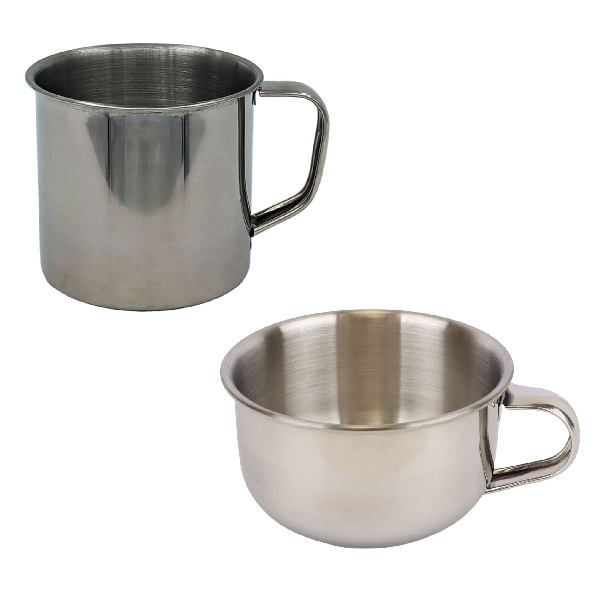 Eson - Stainless Steel Shaving Soap Mug
