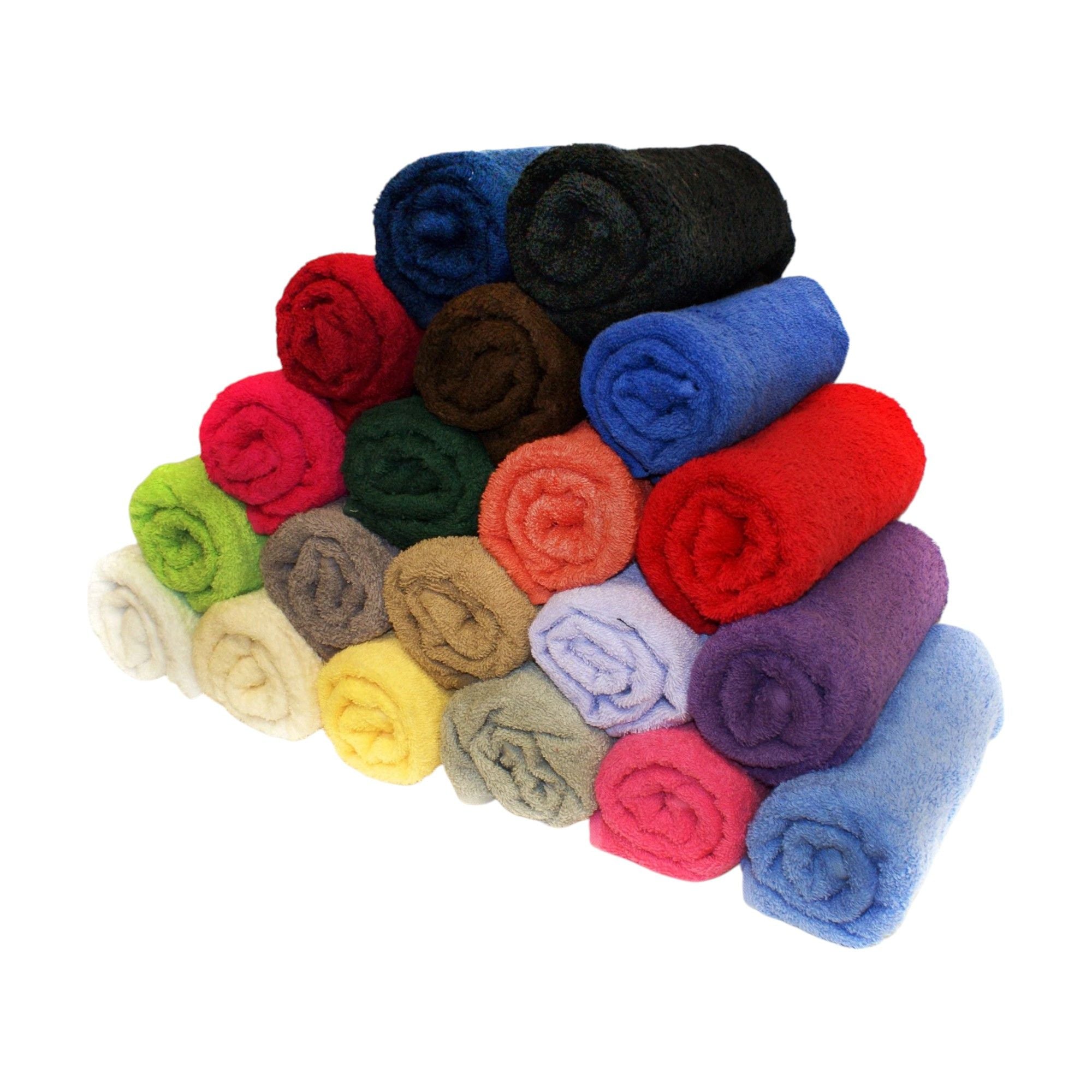 Hair Tools - Luxury Terracotta Towels 50cm x 85cm 12 Pack