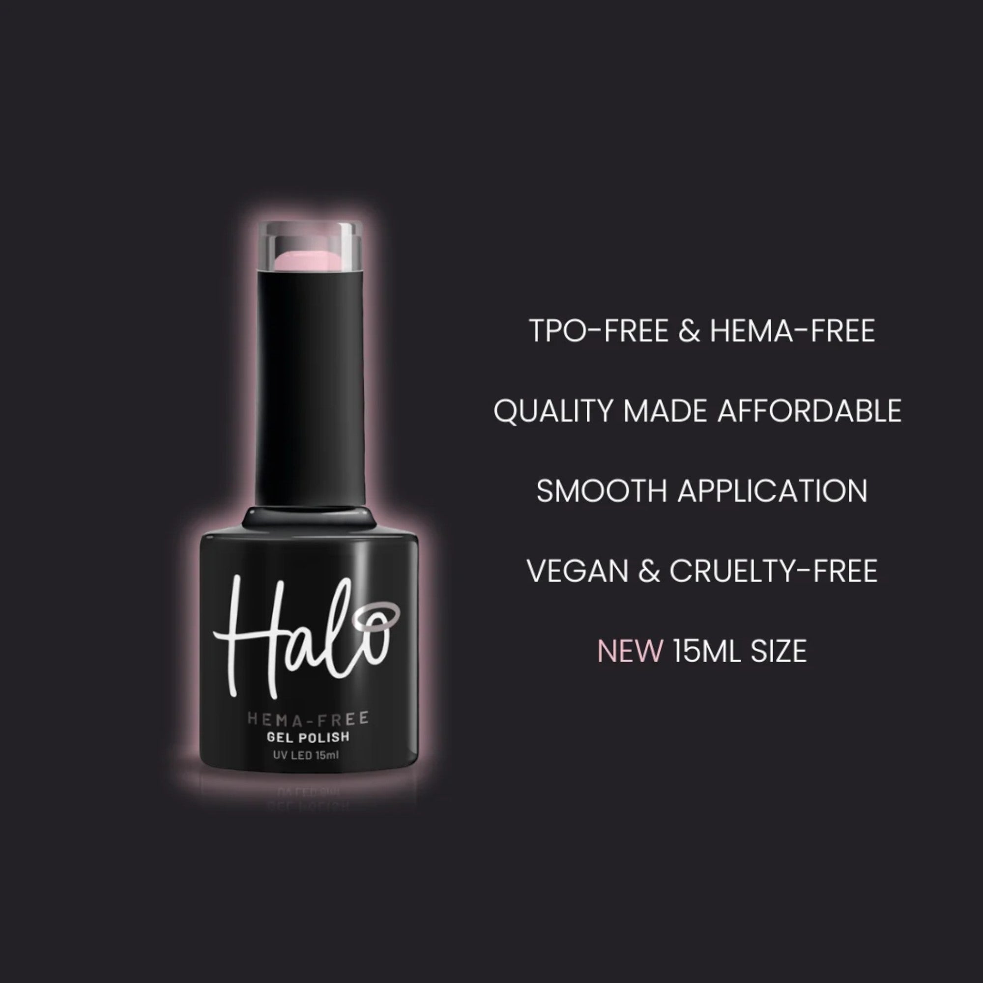 Halo - Gel Polish Burgundy 15ml
