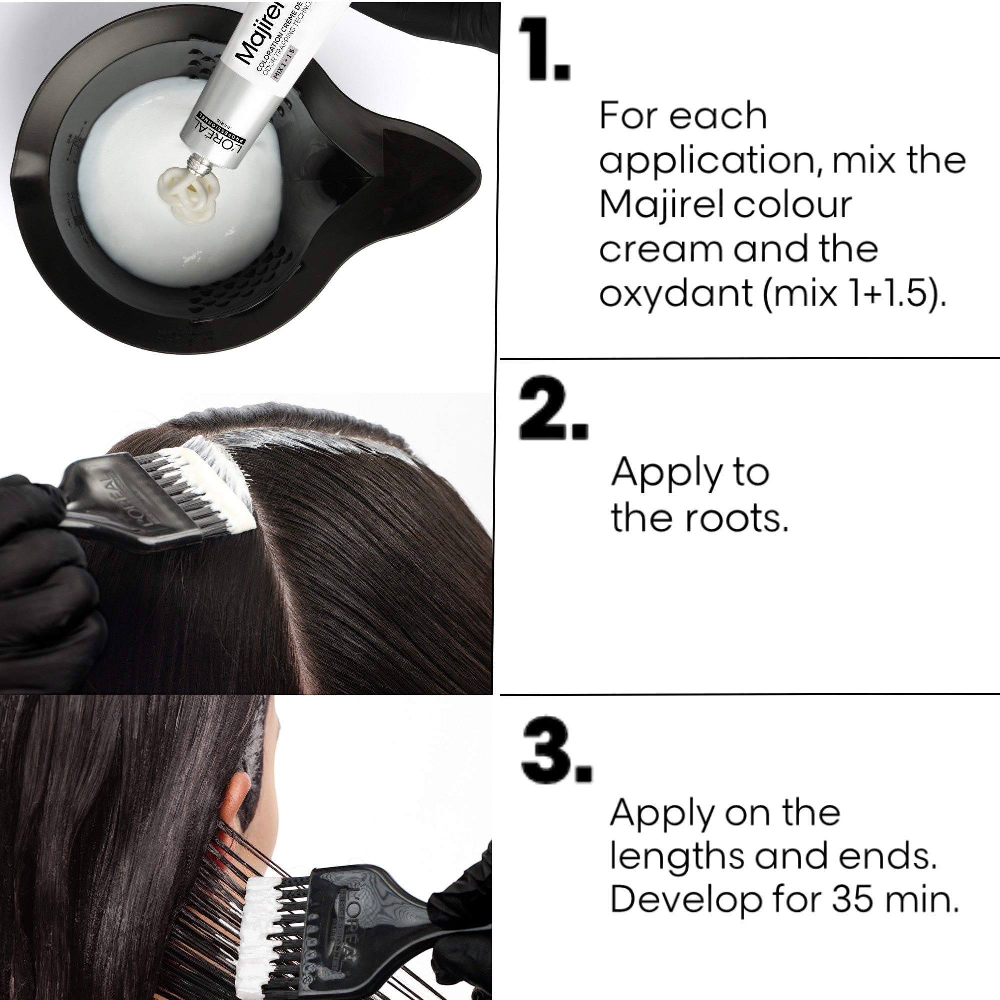 Loreal Professionnel - Majirel Permanent Hair Colour Cool Brown Series 60ml