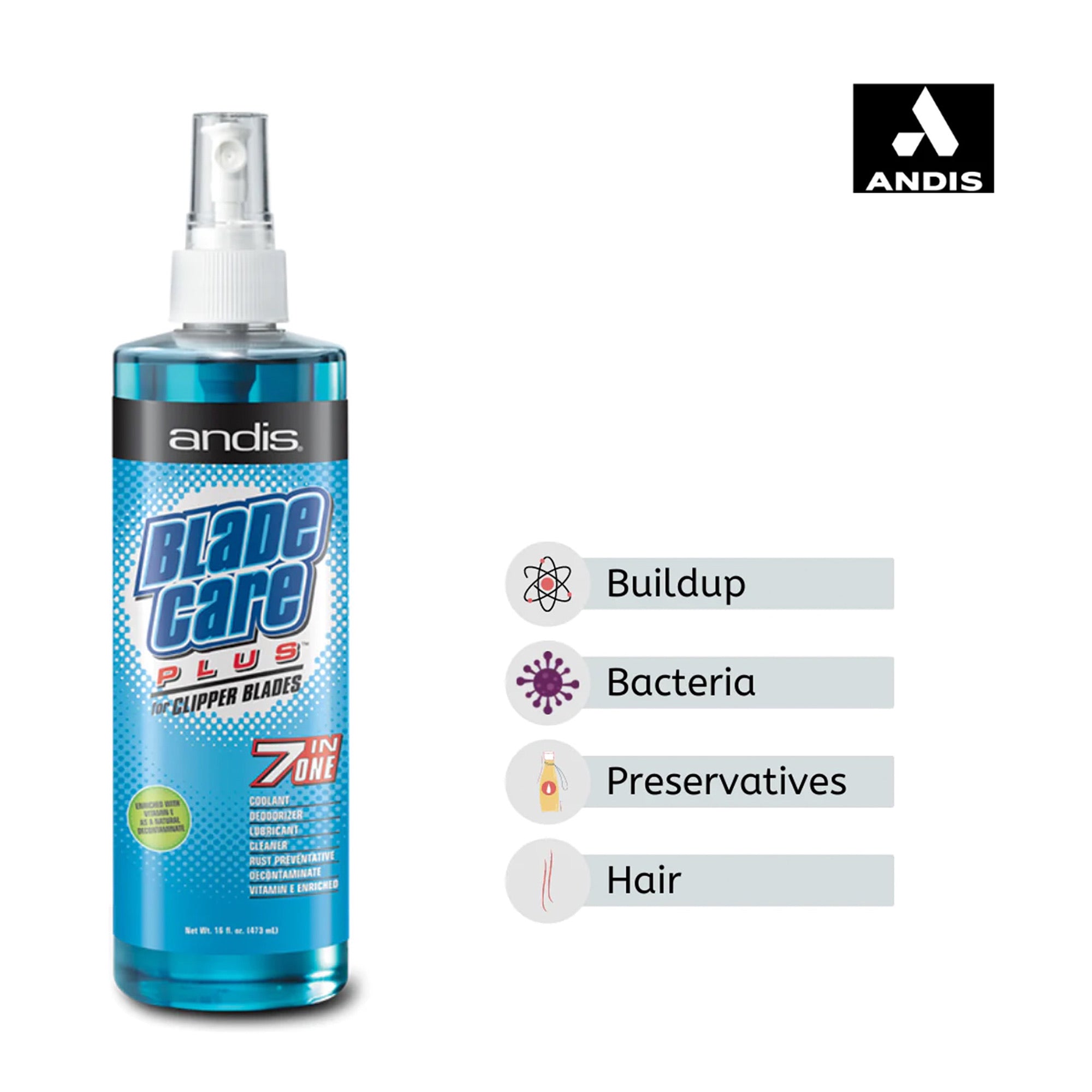 Andis - Cool Blade Care Cleaner Spray & Oil