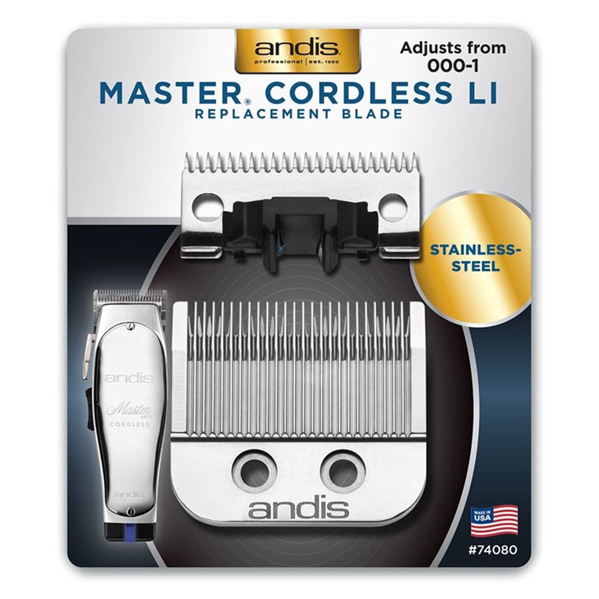 Andis - Master Cordless Li Replacement Blade #74080 - Eson Direct