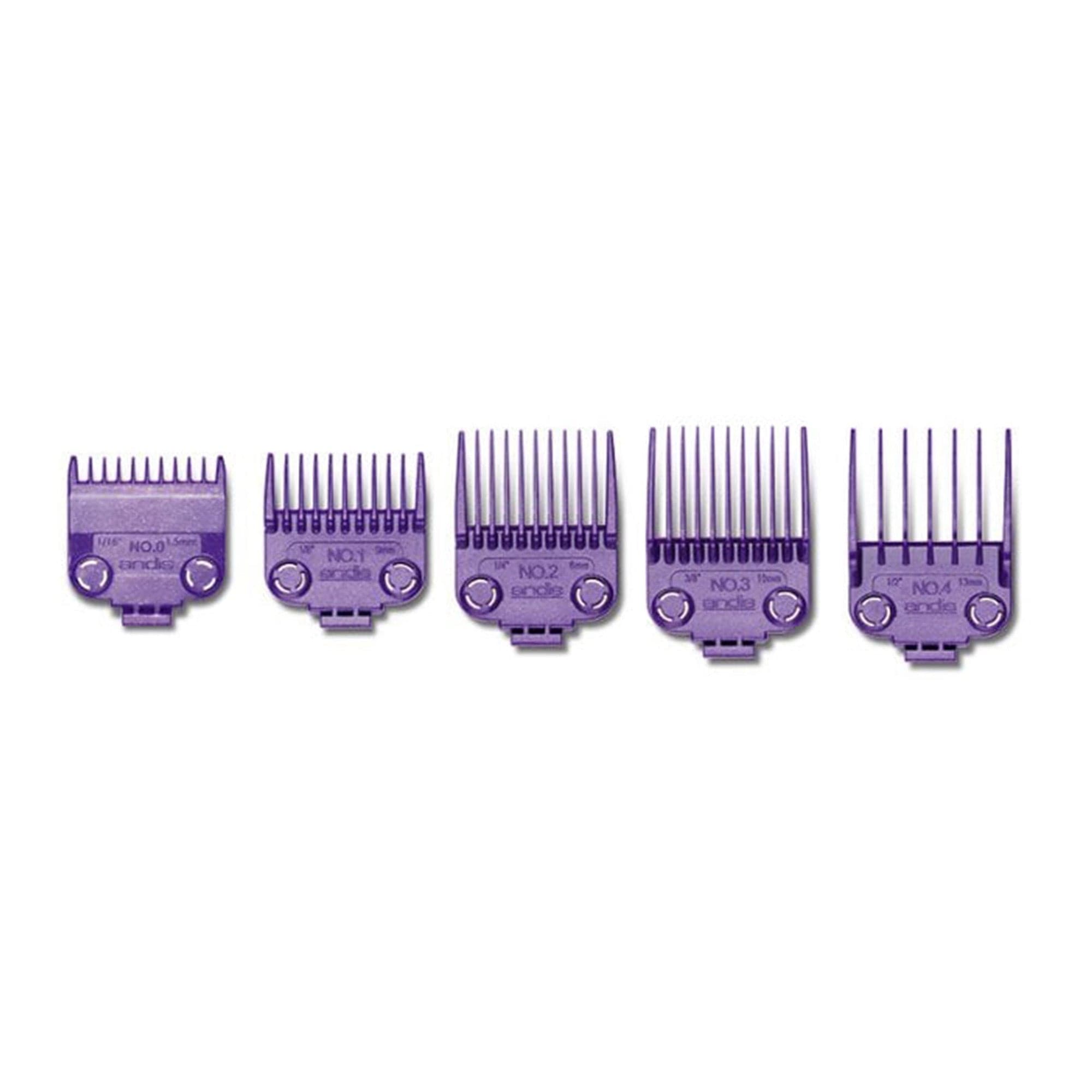 Andis - Master Dual Magnetic Comb Set 5 Pcs Small AS01410