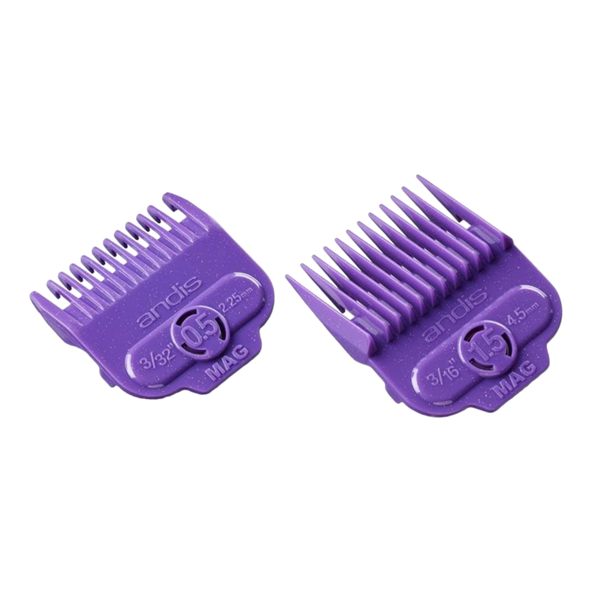 Andis - Single Magnetic Comb Set - Dual Pack 0.5 & 1.5 AS66560