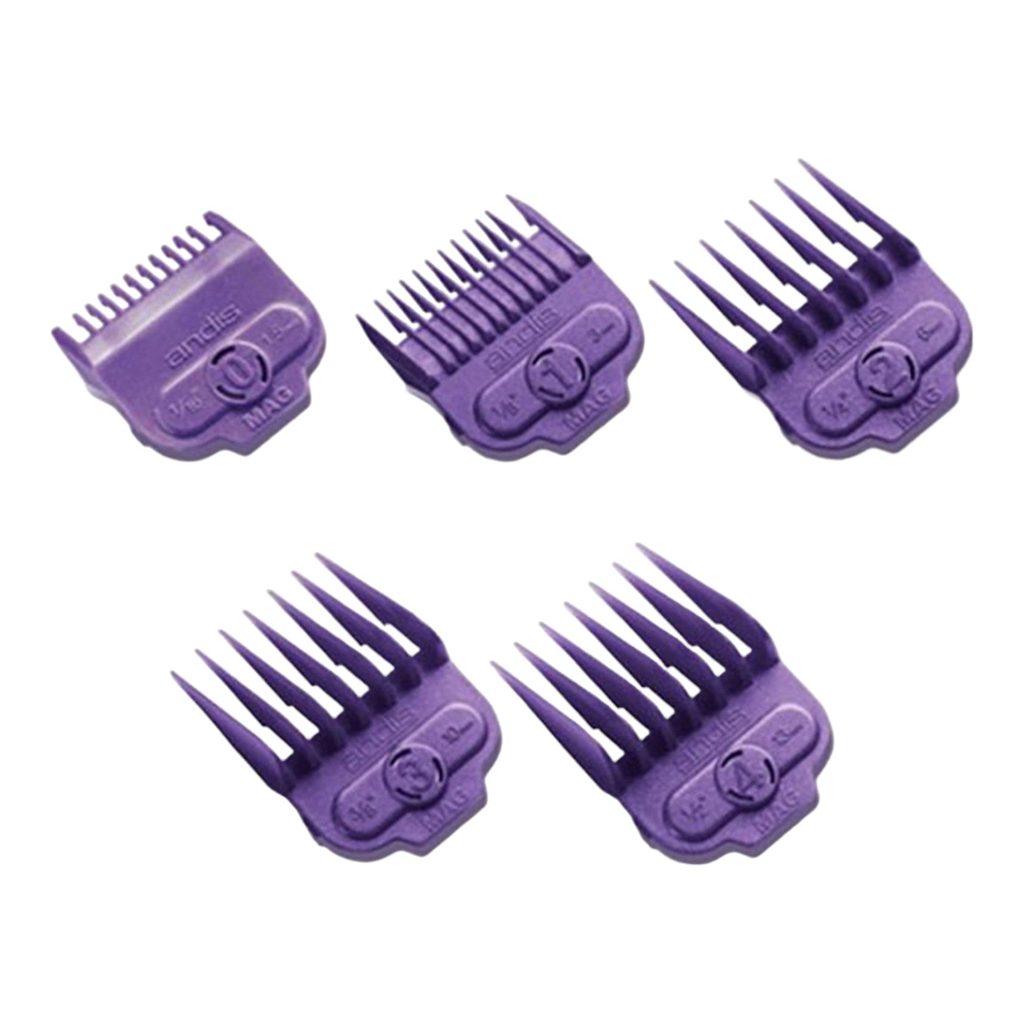 Andis - Magnetic Comb Set 5pcs Small AS66345