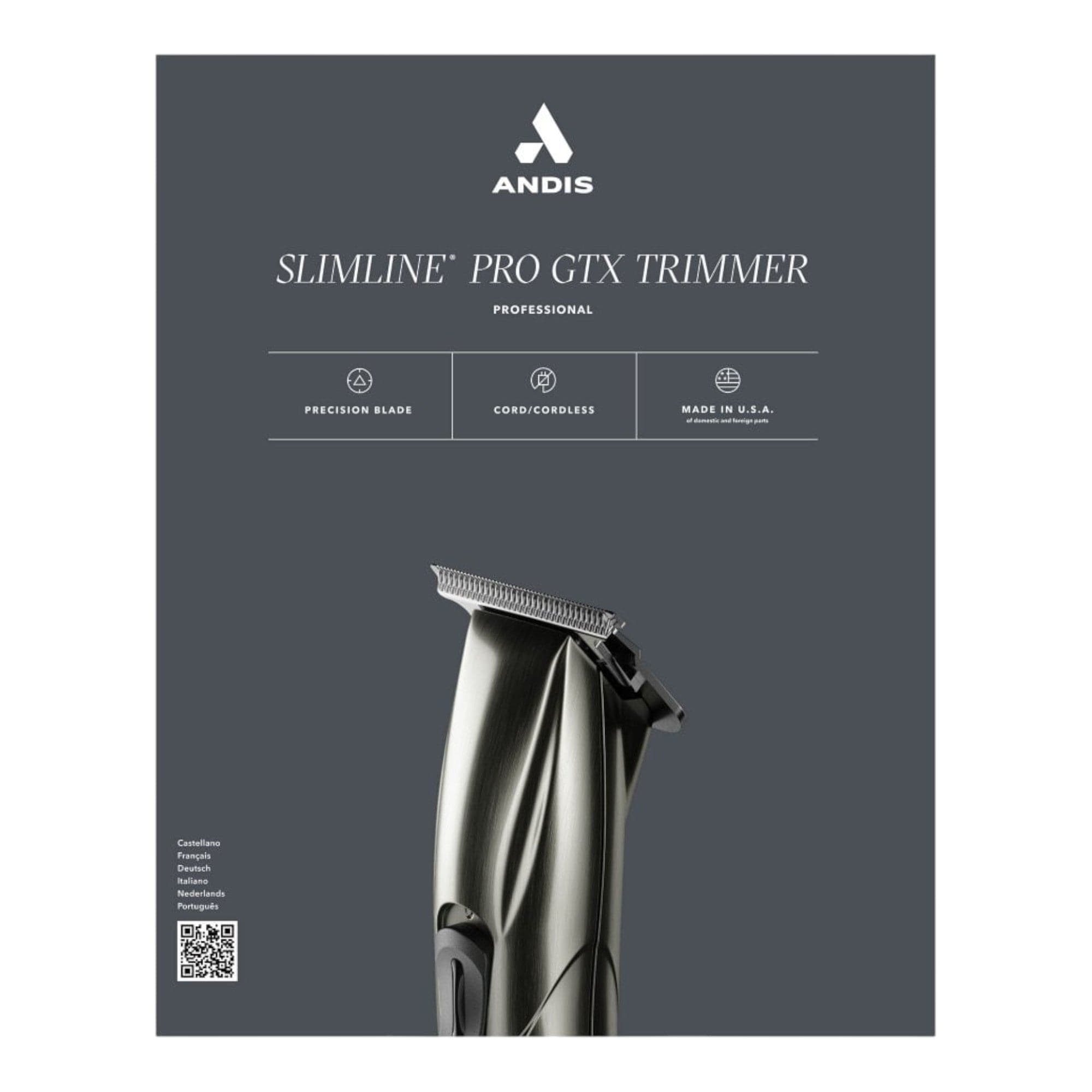 Andis - Slimline Pro GTX Trimmer D-8 32945