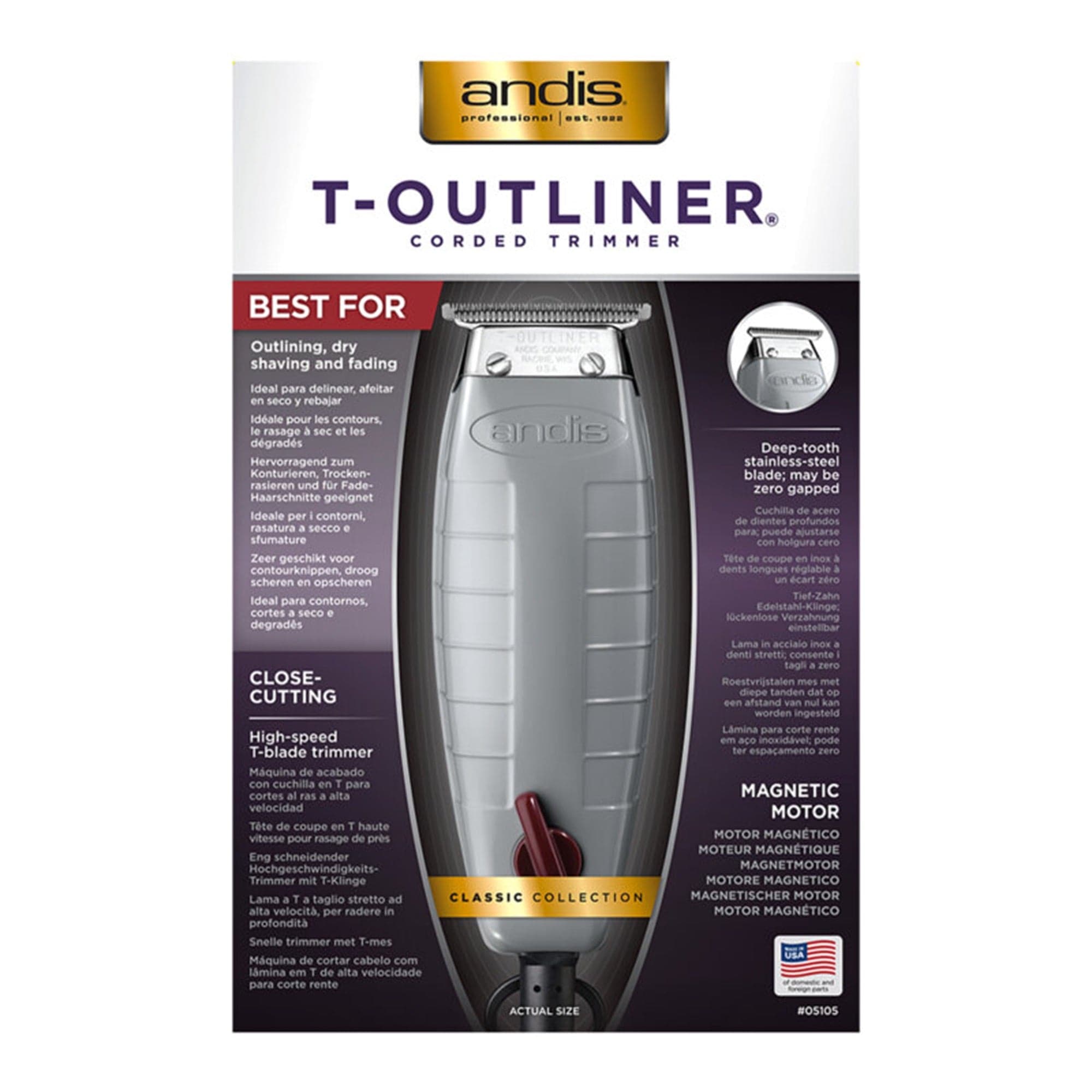 2024 Andis T-Outliner Trimmer Professional G