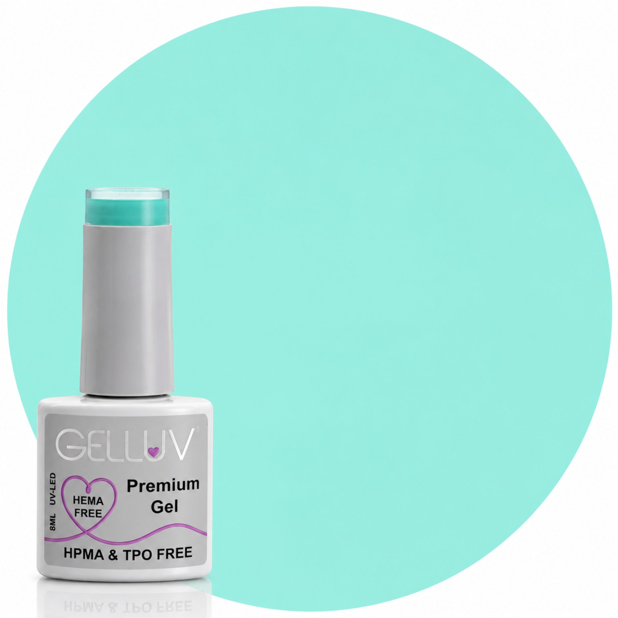 Gelluv - Gel Nail Polish Pop Icon Collection Aqua Baby 8ml