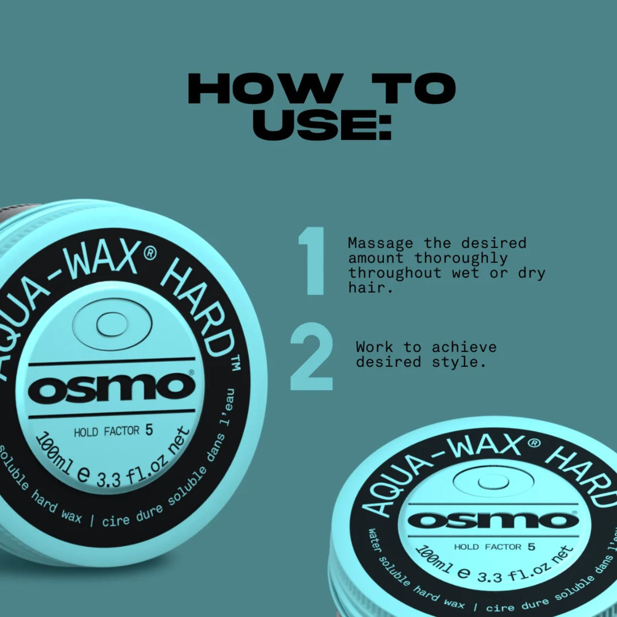 Osmo - Aqua Wax Hard 100ml