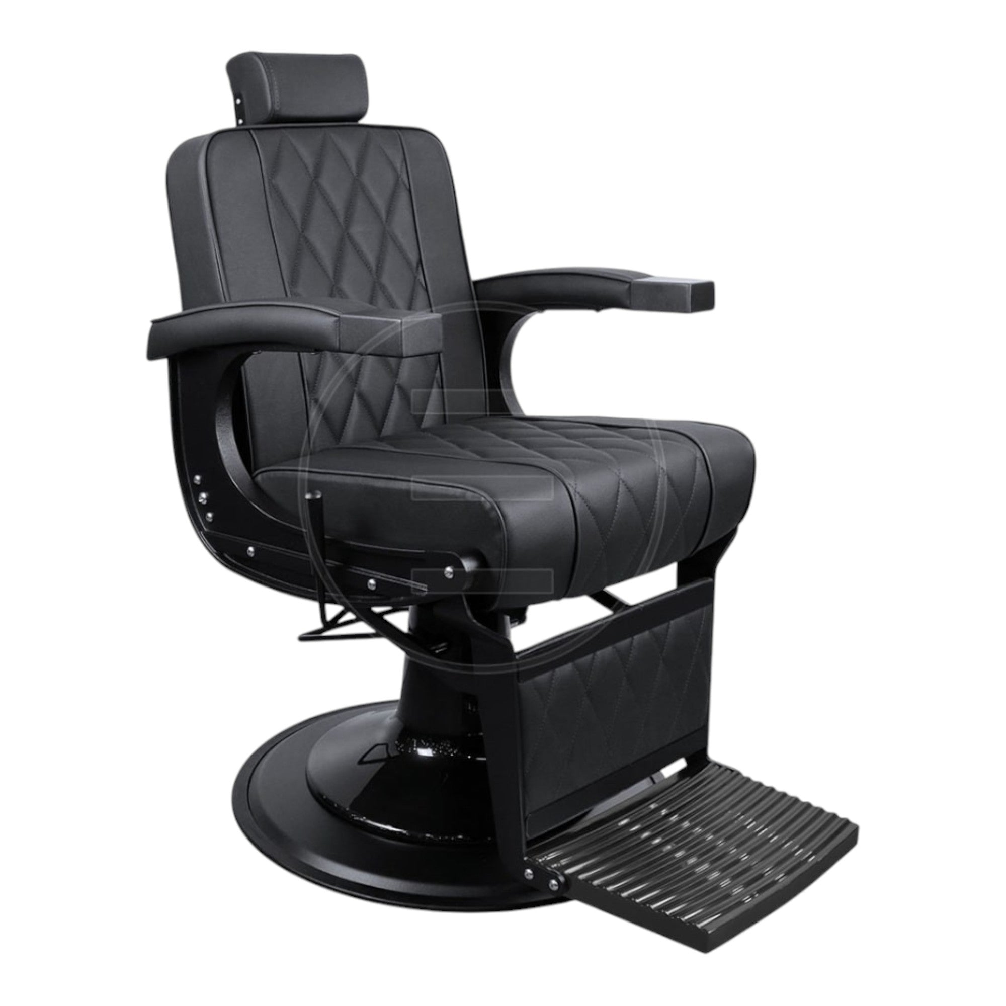 Alpeda - Ares Man Ba Barber Chair (Black Finish)