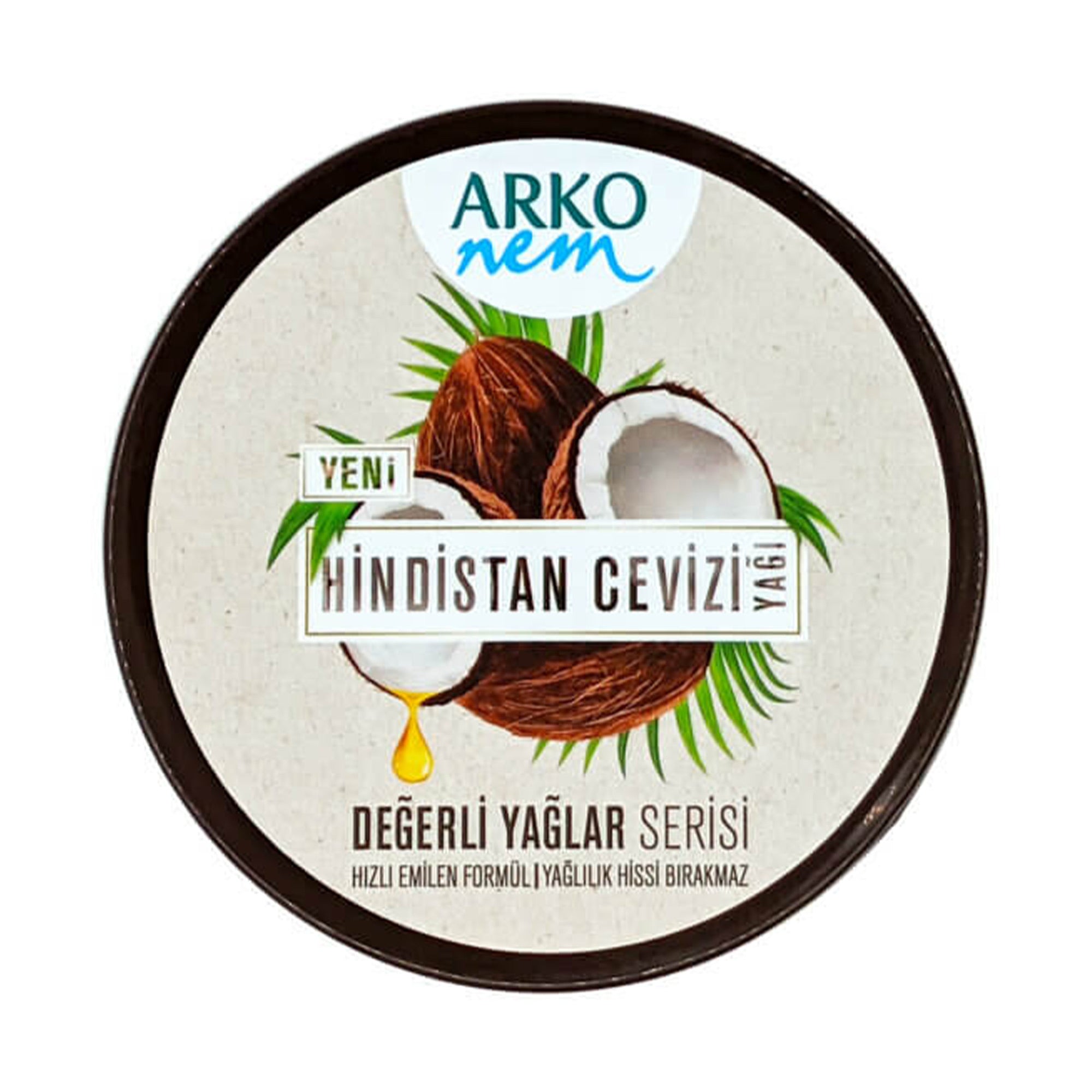 Arko - Nem Coconut Oil Cream 250ml - Eson Direct