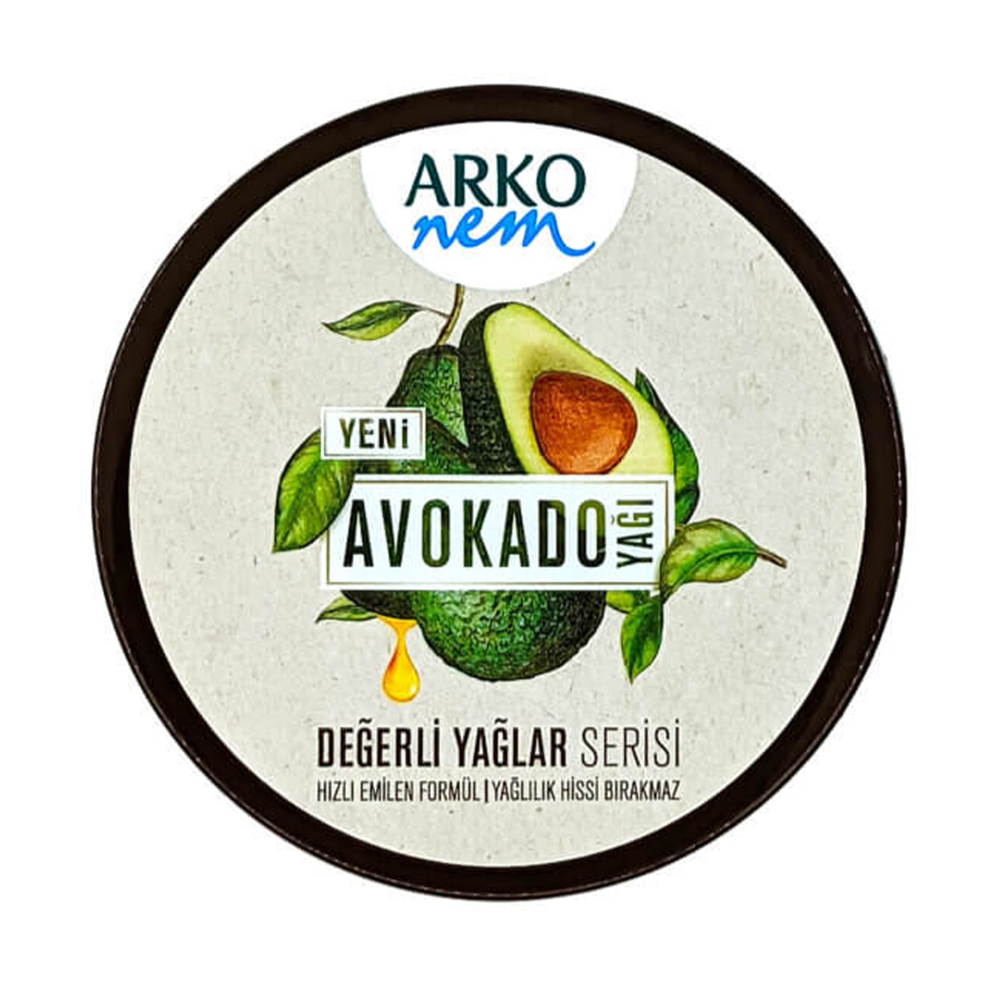 Arko - Nem Revitalising Care Cream Avocado 250ml - Eson Direct