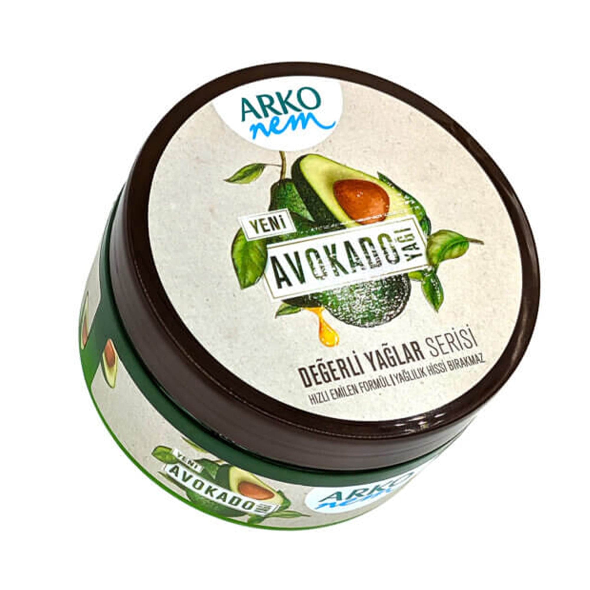 Arko - Nem Revitalising Care Cream Avocado 250ml - Eson Direct