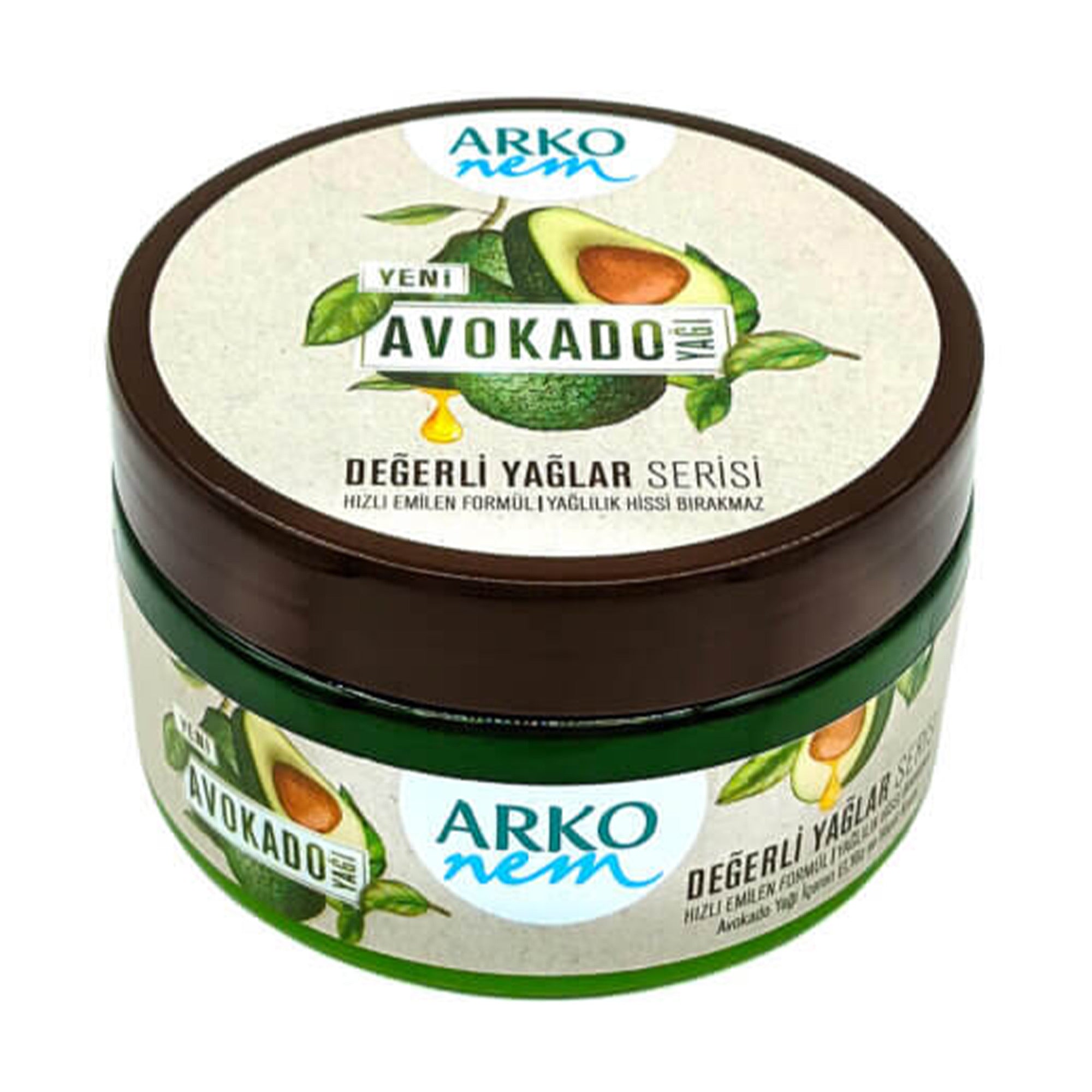 Arko - Nem Revitalising Care Cream Avocado 250ml - Eson Direct