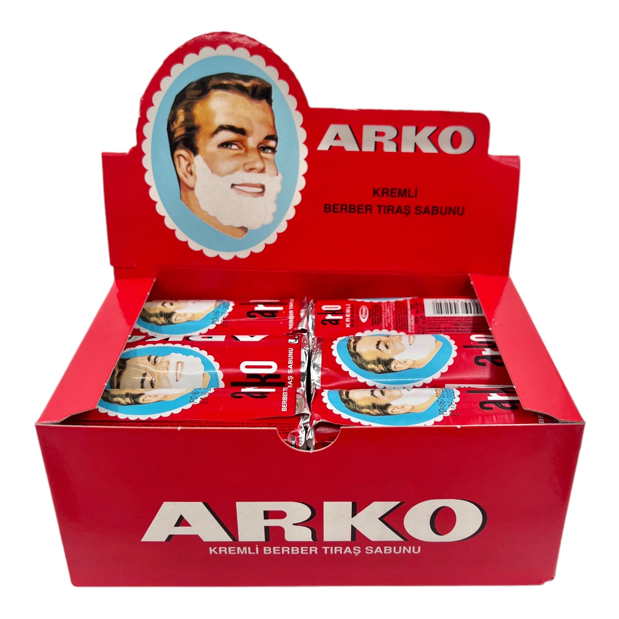 Arko - Shaving Cream Soap Stick 12pcs - Eson Direct