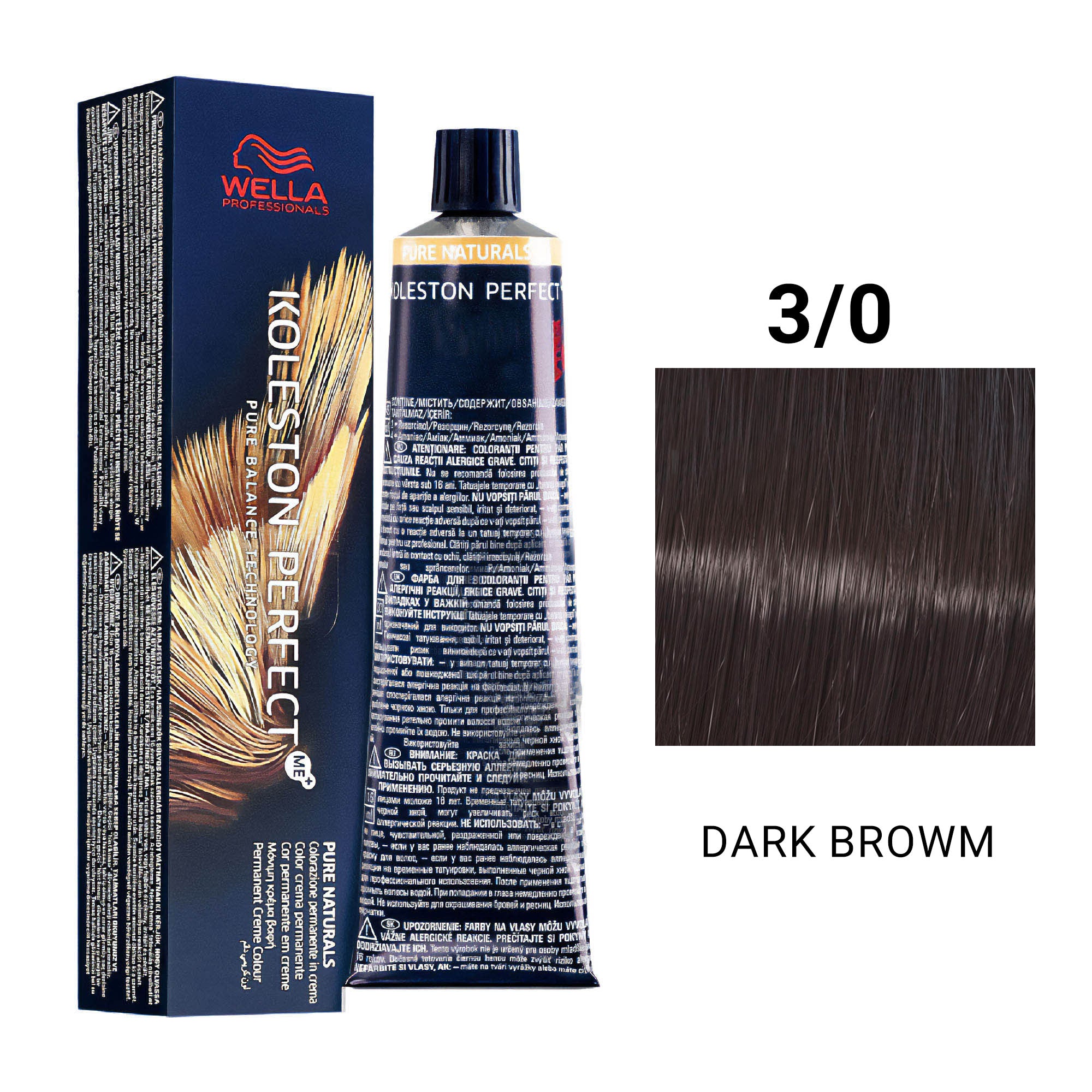 Wella Professionals - Koleston Perfect Me+ 3/0 Dark Brown 60ml