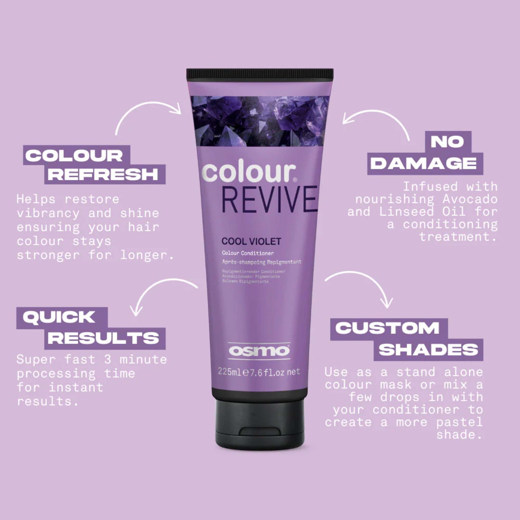 Osmo - Colour Revive Colour Conditioner Cool Violet 225ml