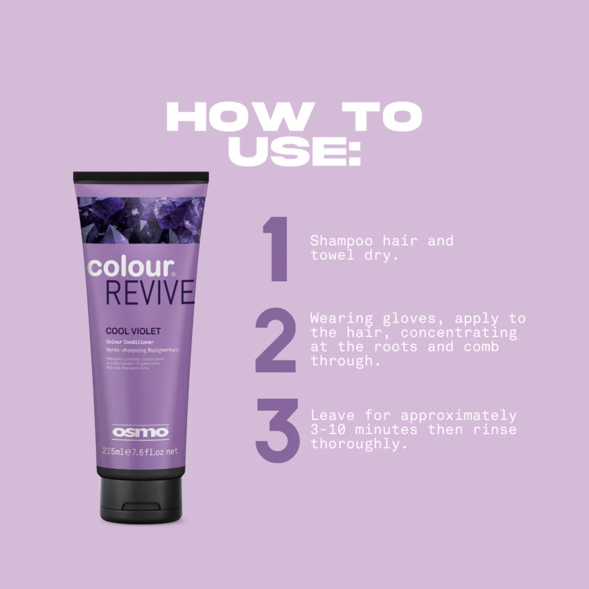 Osmo - Colour Revive Colour Conditioner Cool Violet 225ml