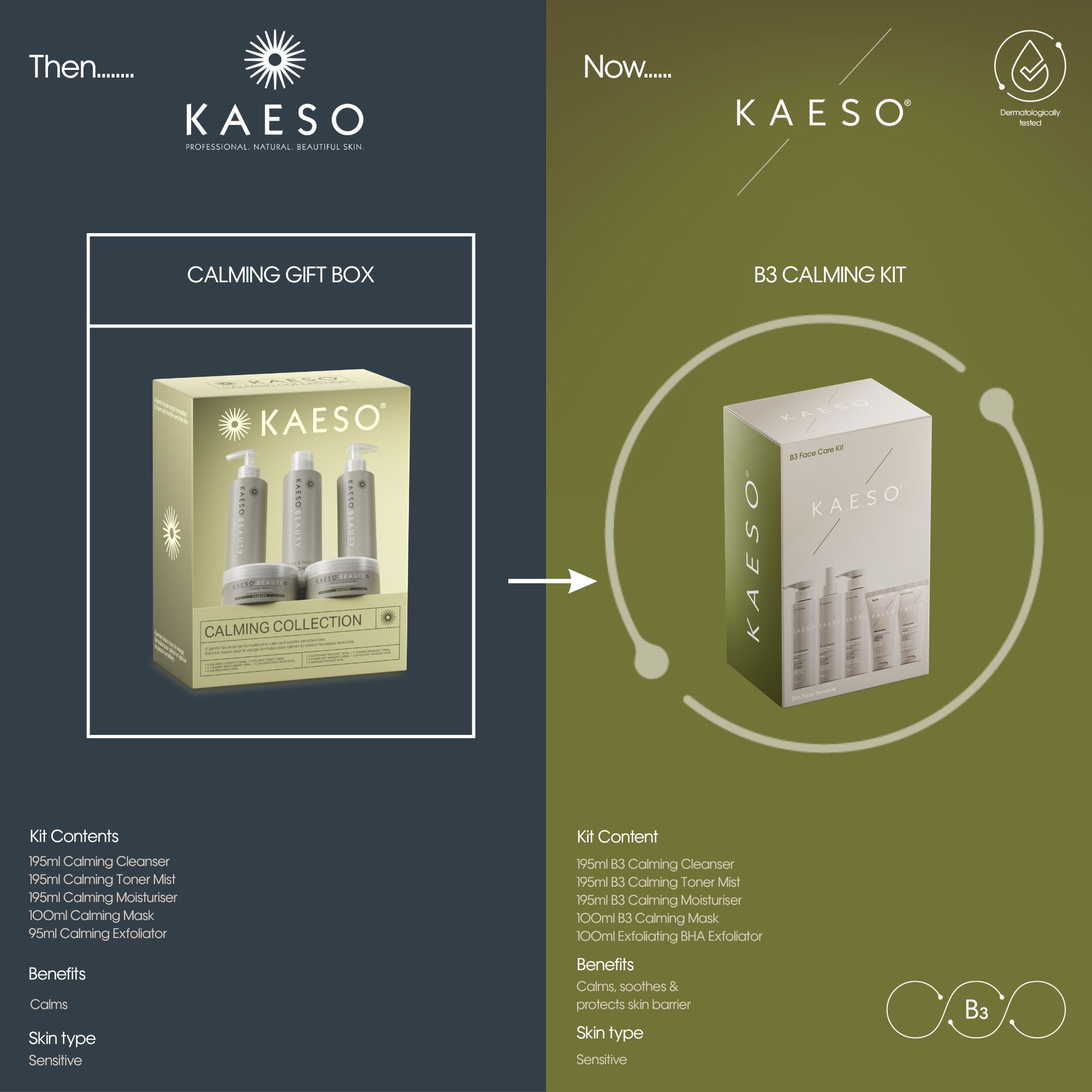 Kaeso - B3 Calming Face Care Kit