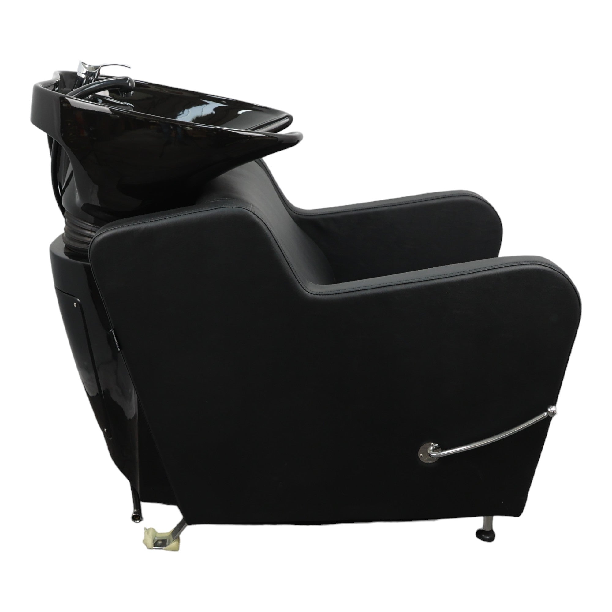 Backwash Chair - Ergonomic Luxury Basin Adjustable Chair Black