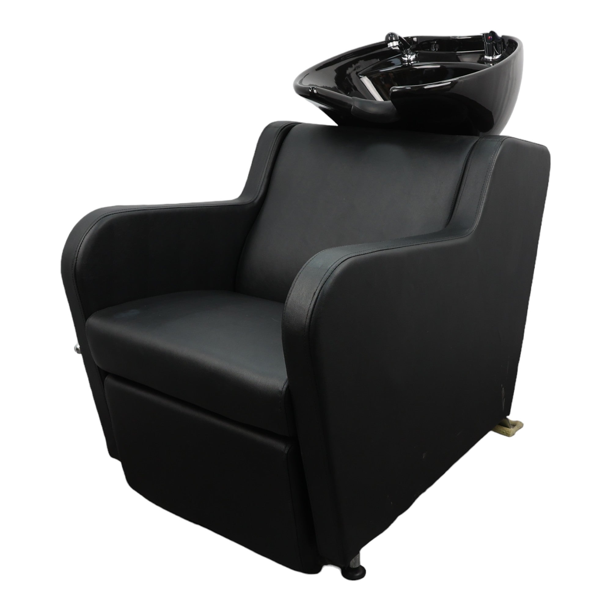 Backwash Chair - Ergonomic Luxury Basin Adjustable Chair Black