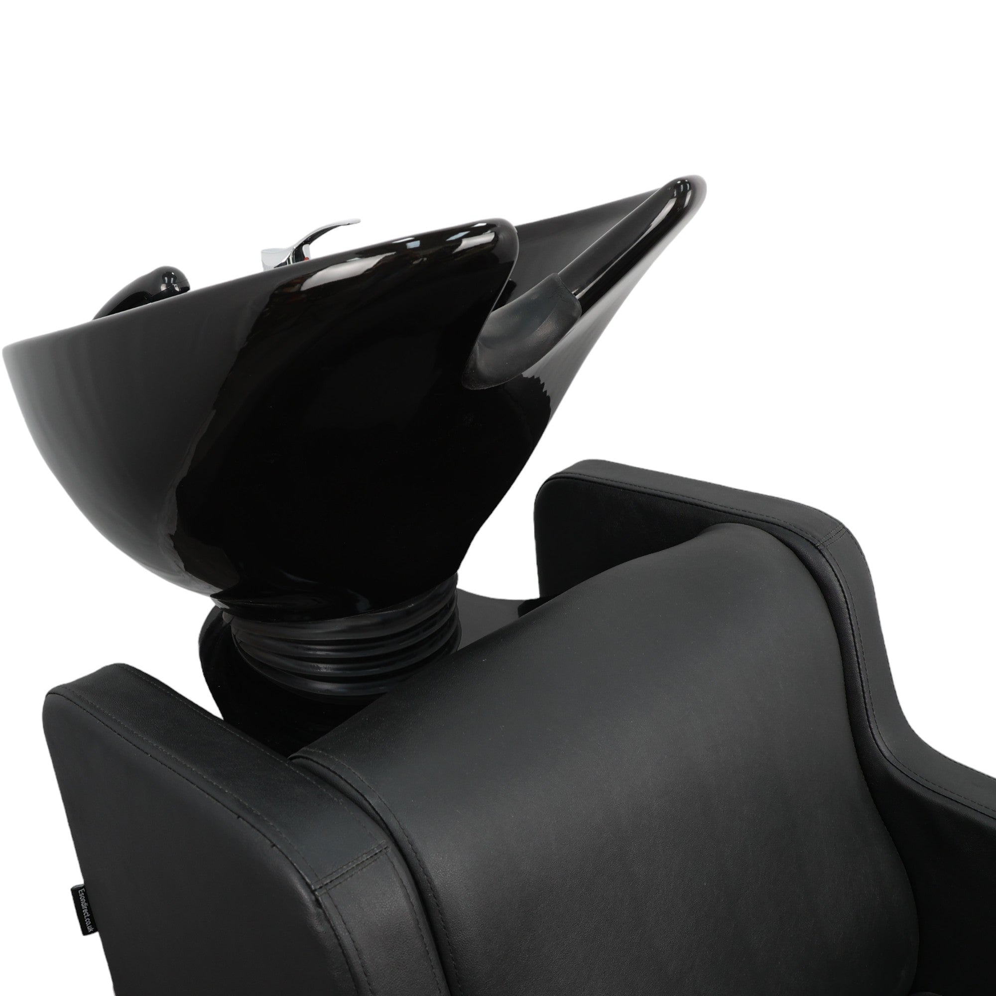 Backwash Chair - Ergonomic Luxury Basin Adjustable Chair Black